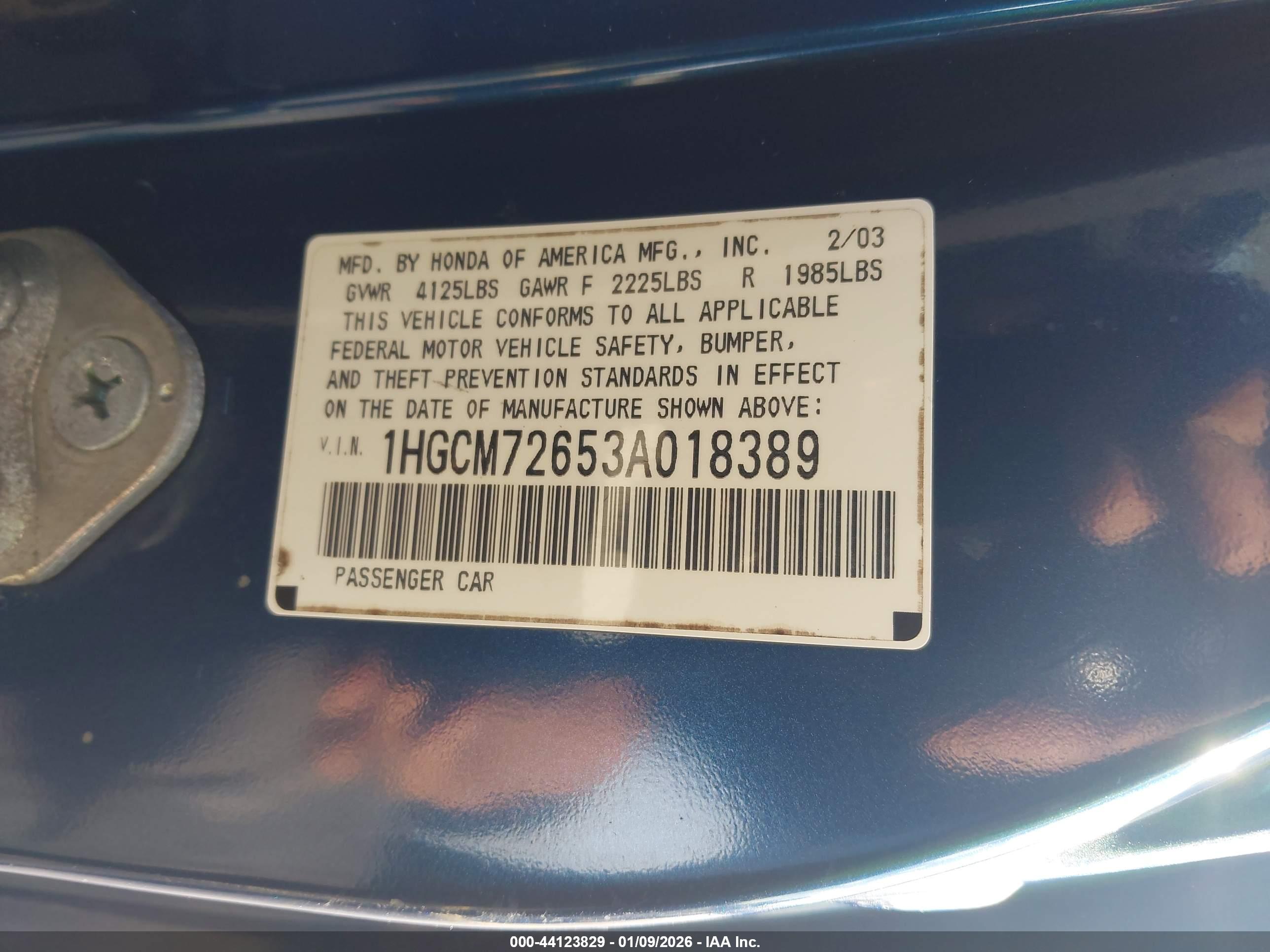 HONDA ACCORD image 9