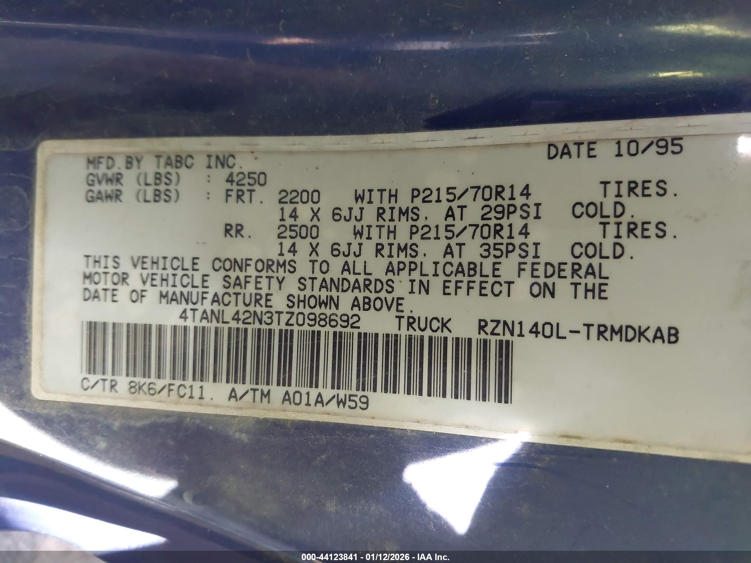 TOYOTA TACOMA image 9