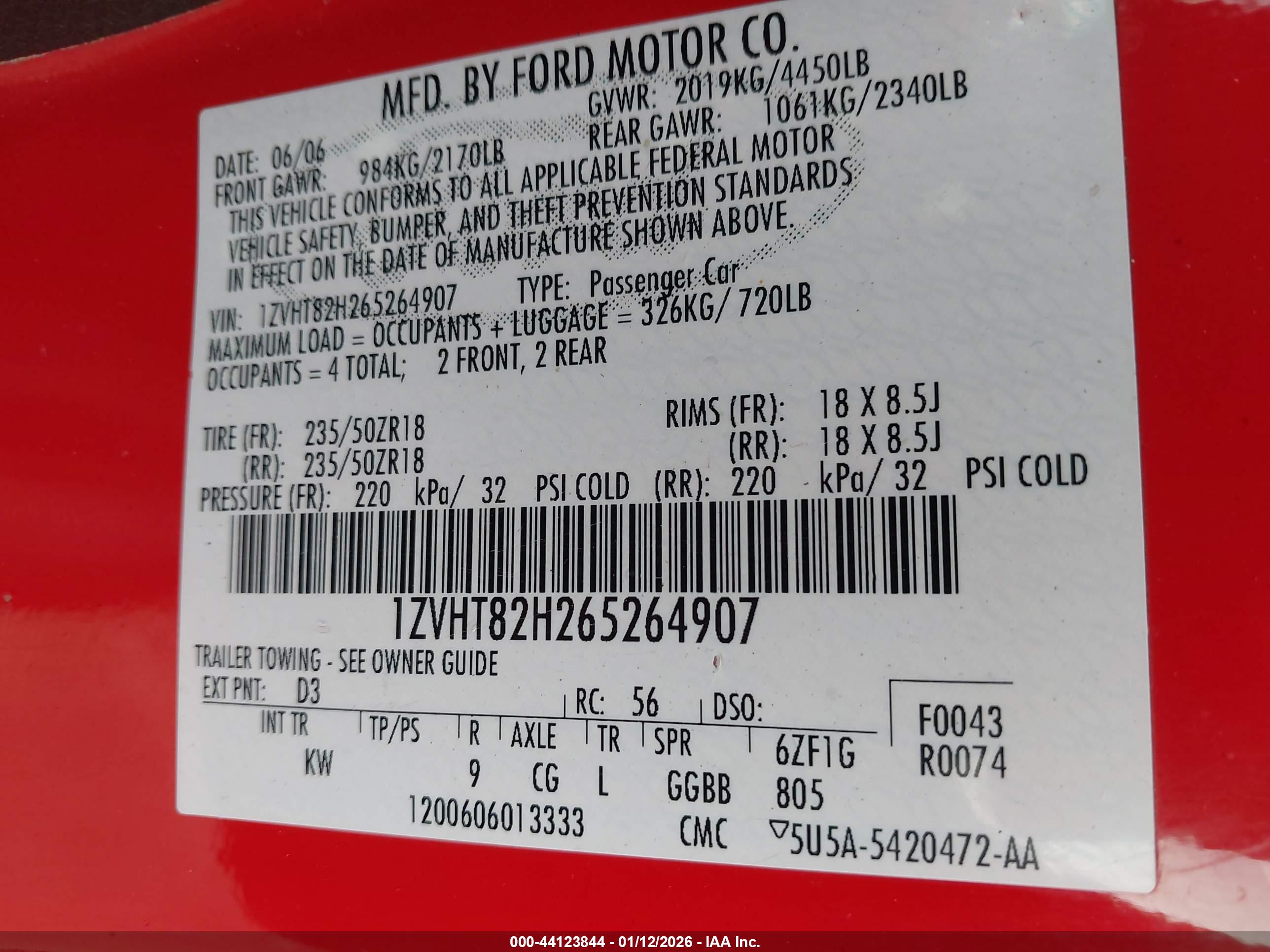 FORD MUSTANG image 9