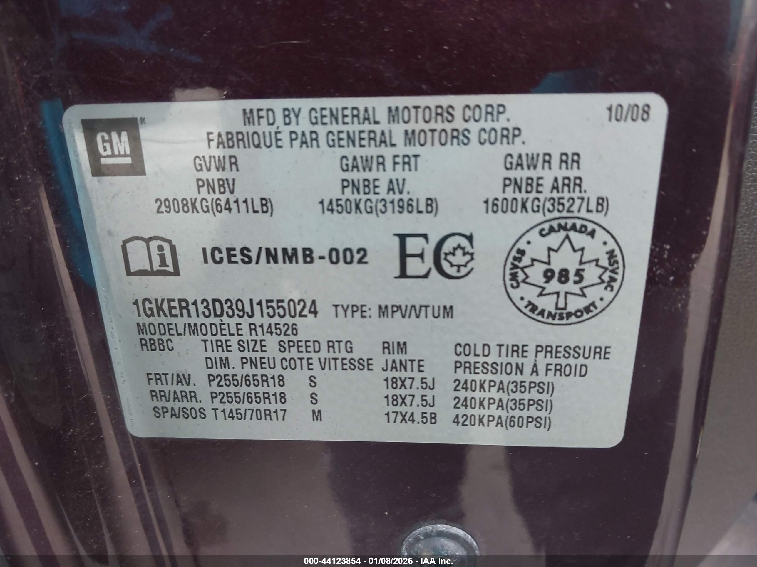 GMC ACADIA image 9
