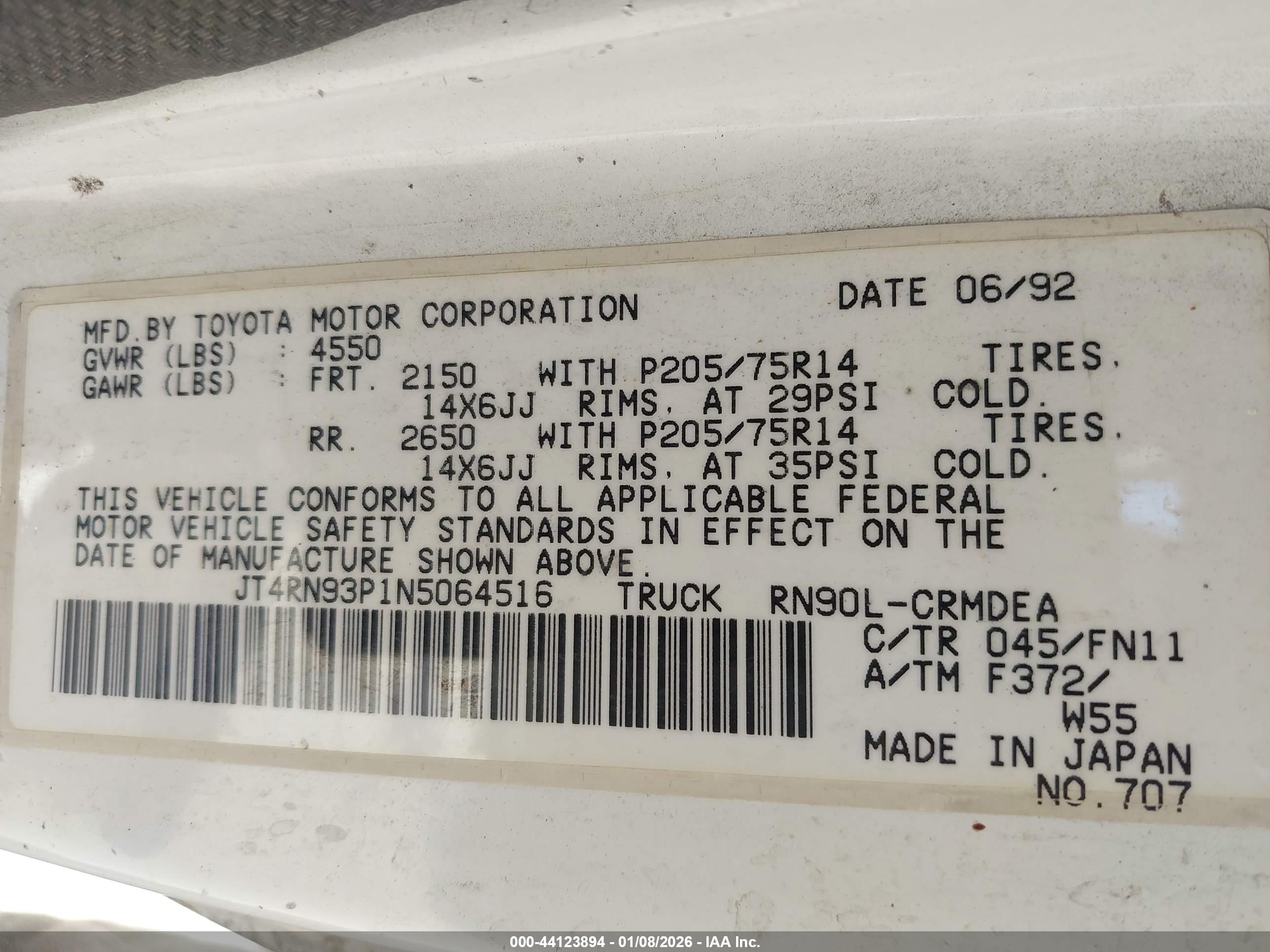 TOYOTA PICKUP image 9