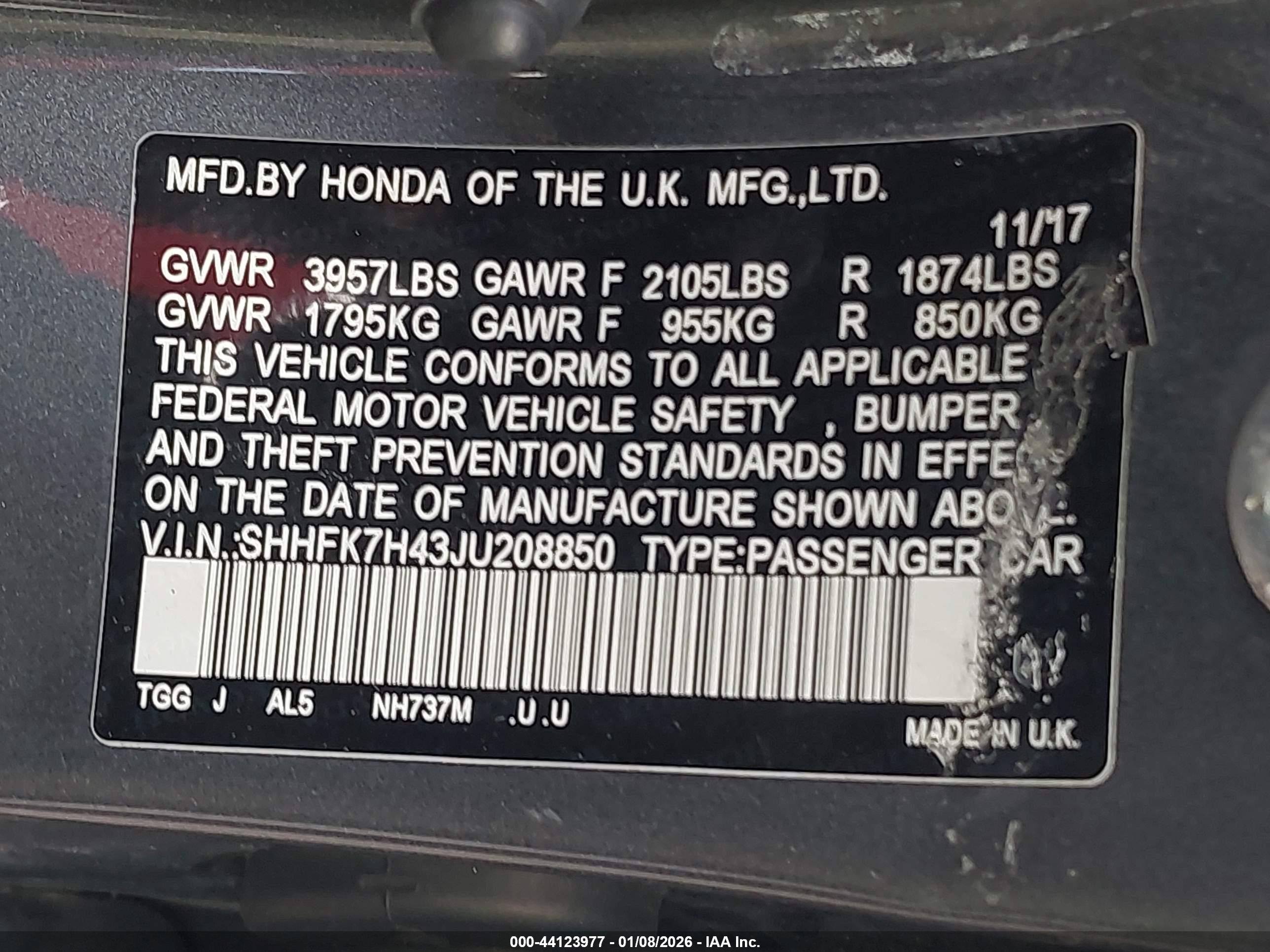 HONDA CIVIC image 9