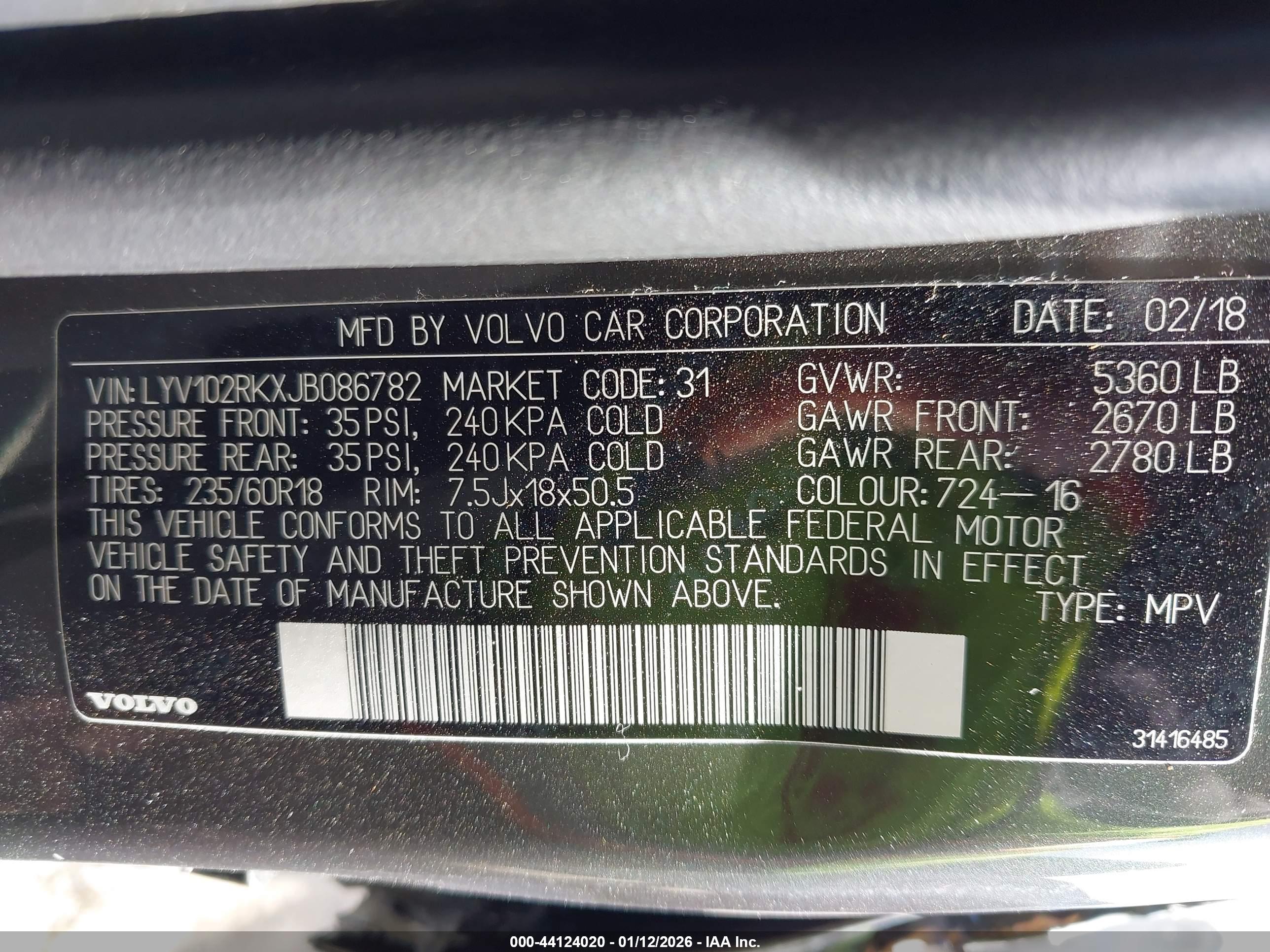 VOLVO XC60 image 9