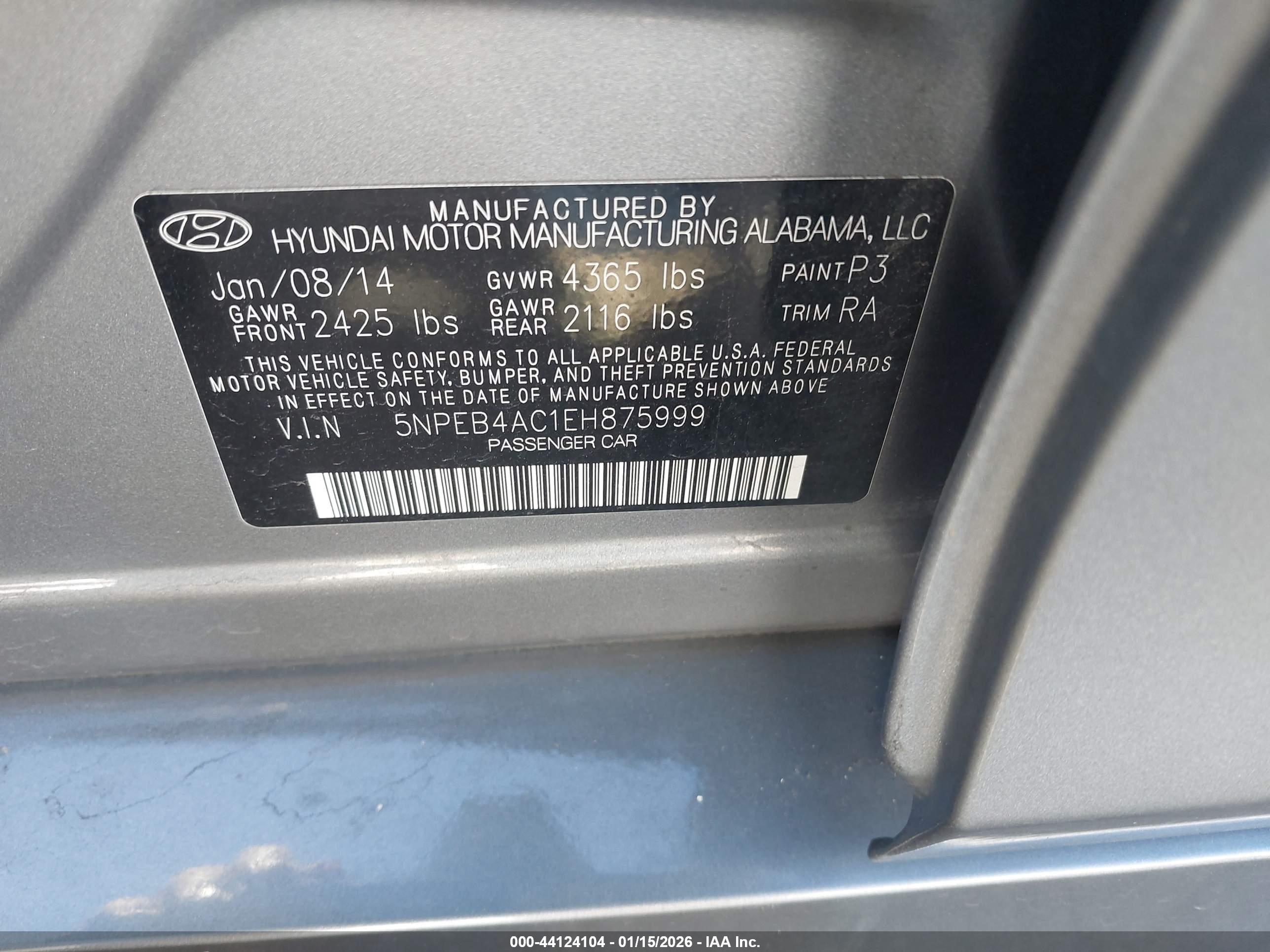 HYUNDAI SONATA image 9