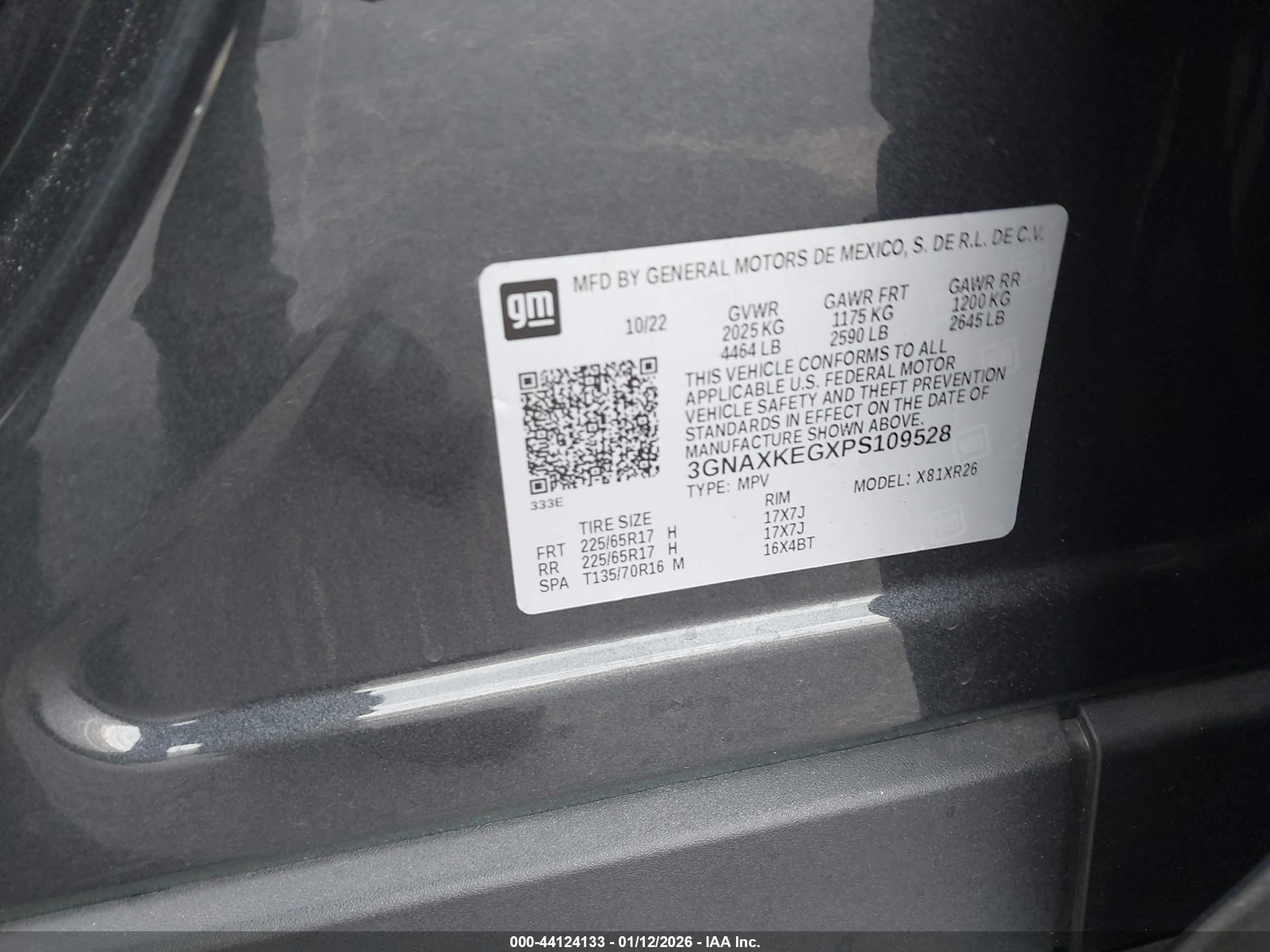 CHEVROLET EQUINOX image 9
