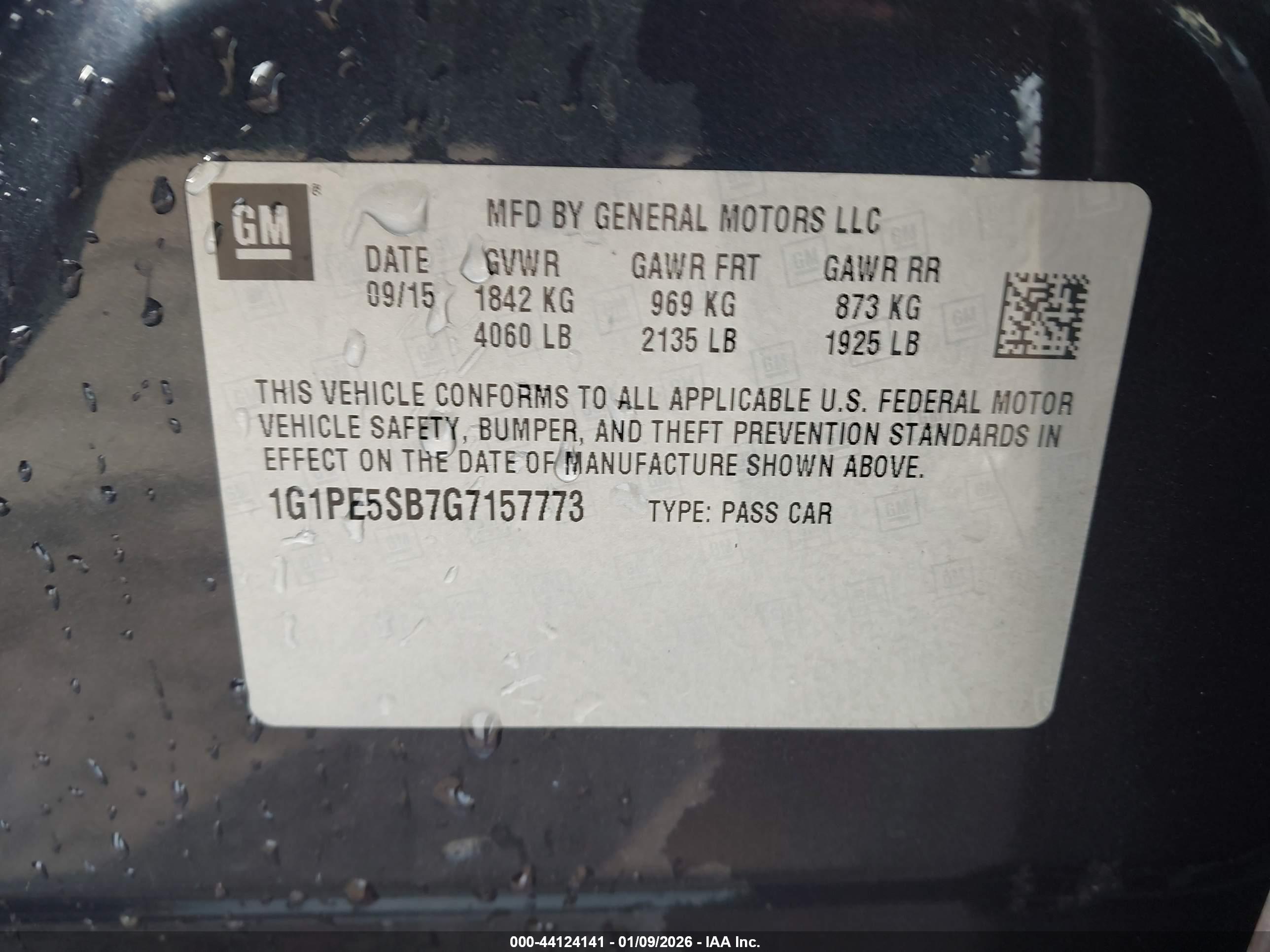 CHEVROLET CRUZE image 9