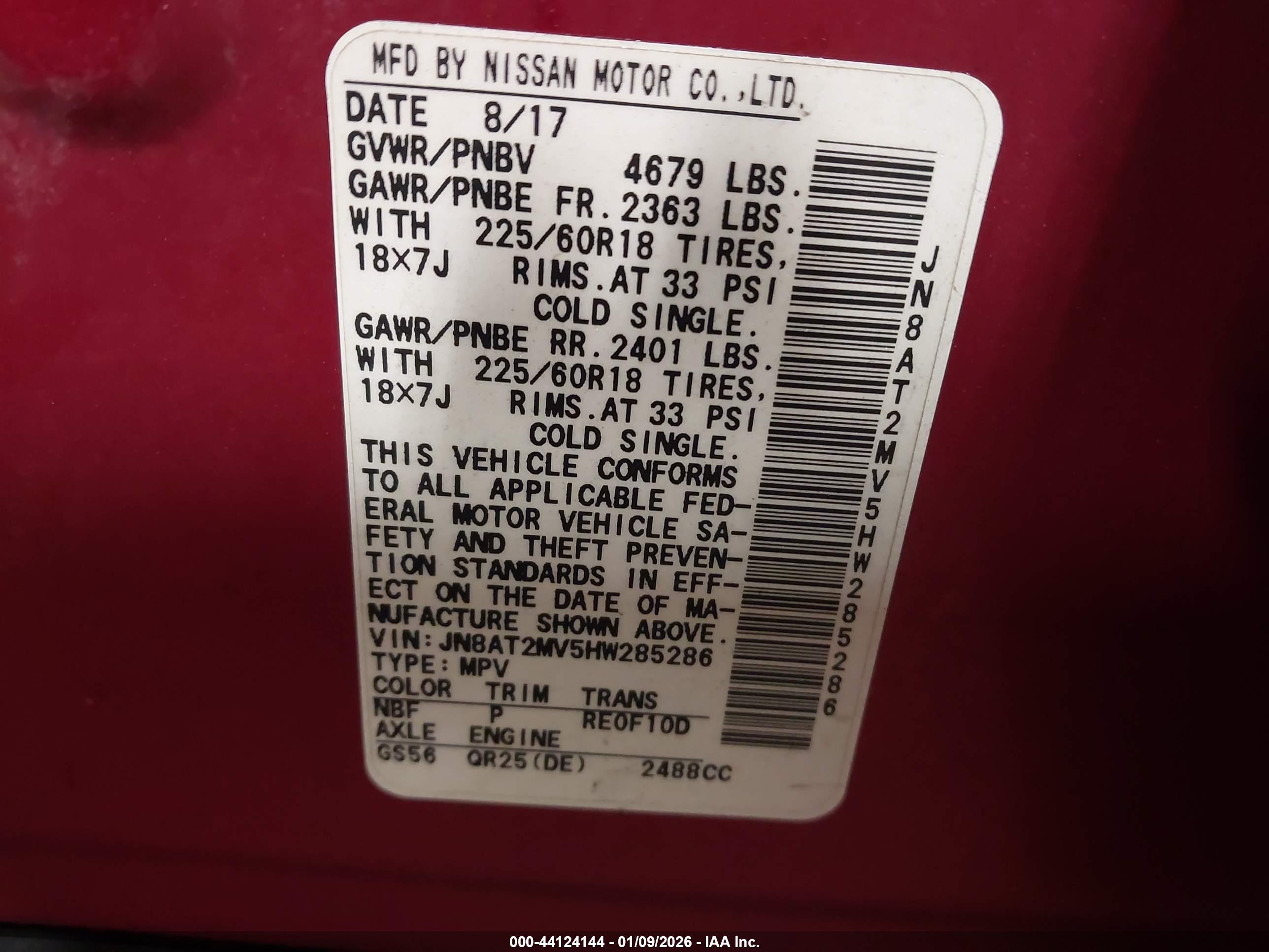 NISSAN ROGUE image 9