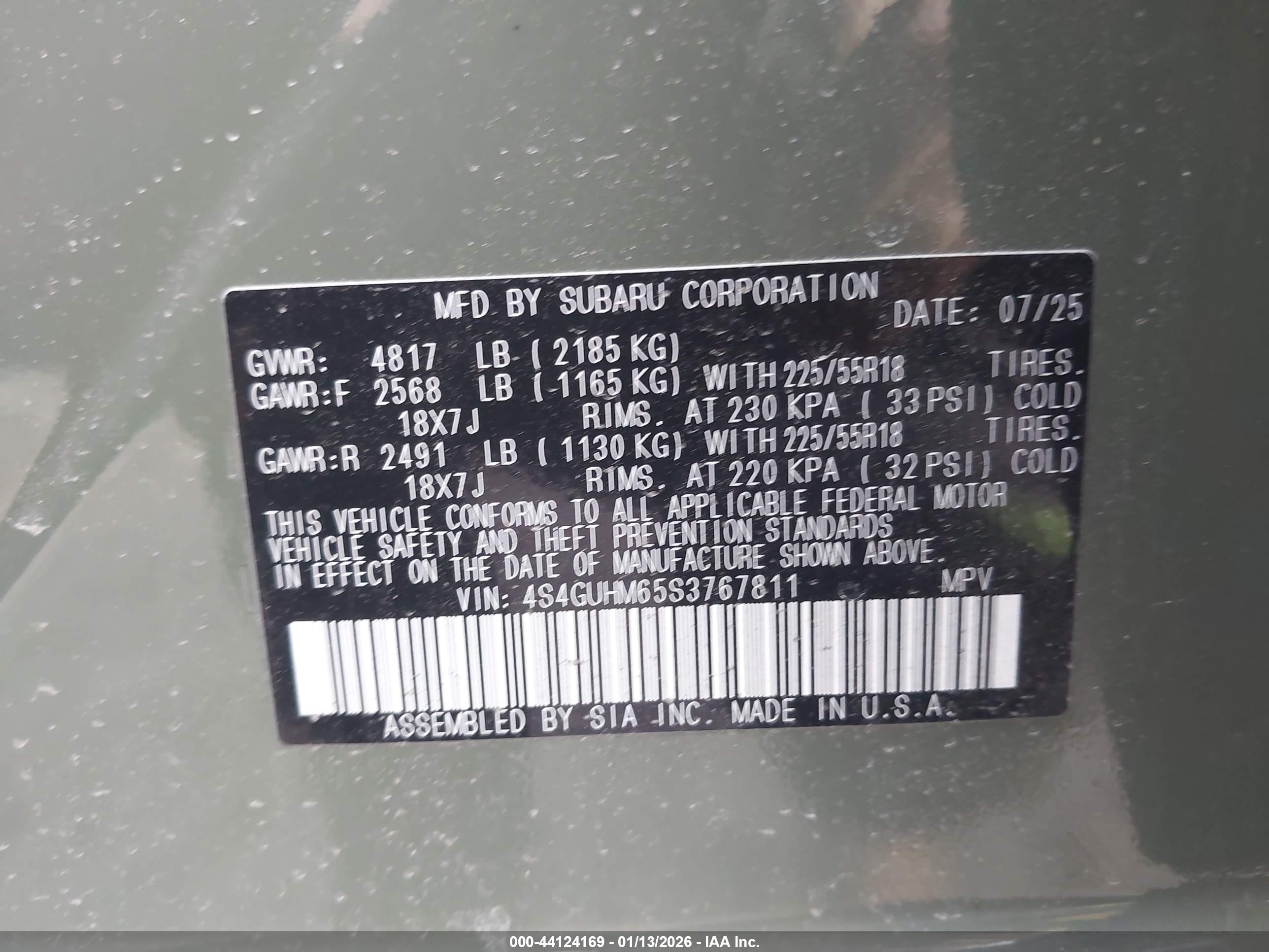 SUBARU CROSSTREK image 9