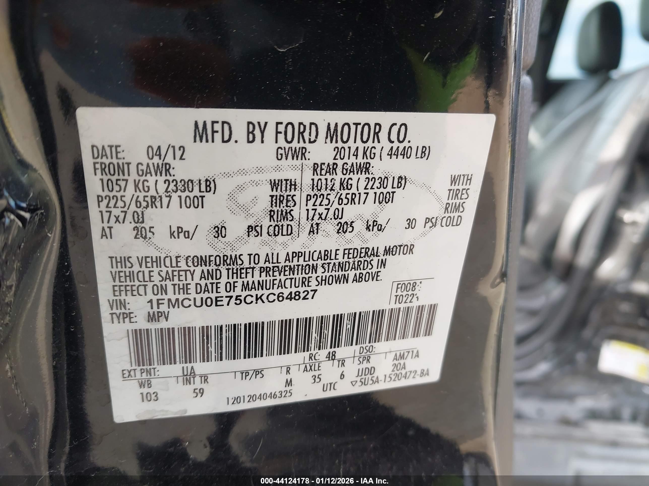 FORD ESCAPE image 9