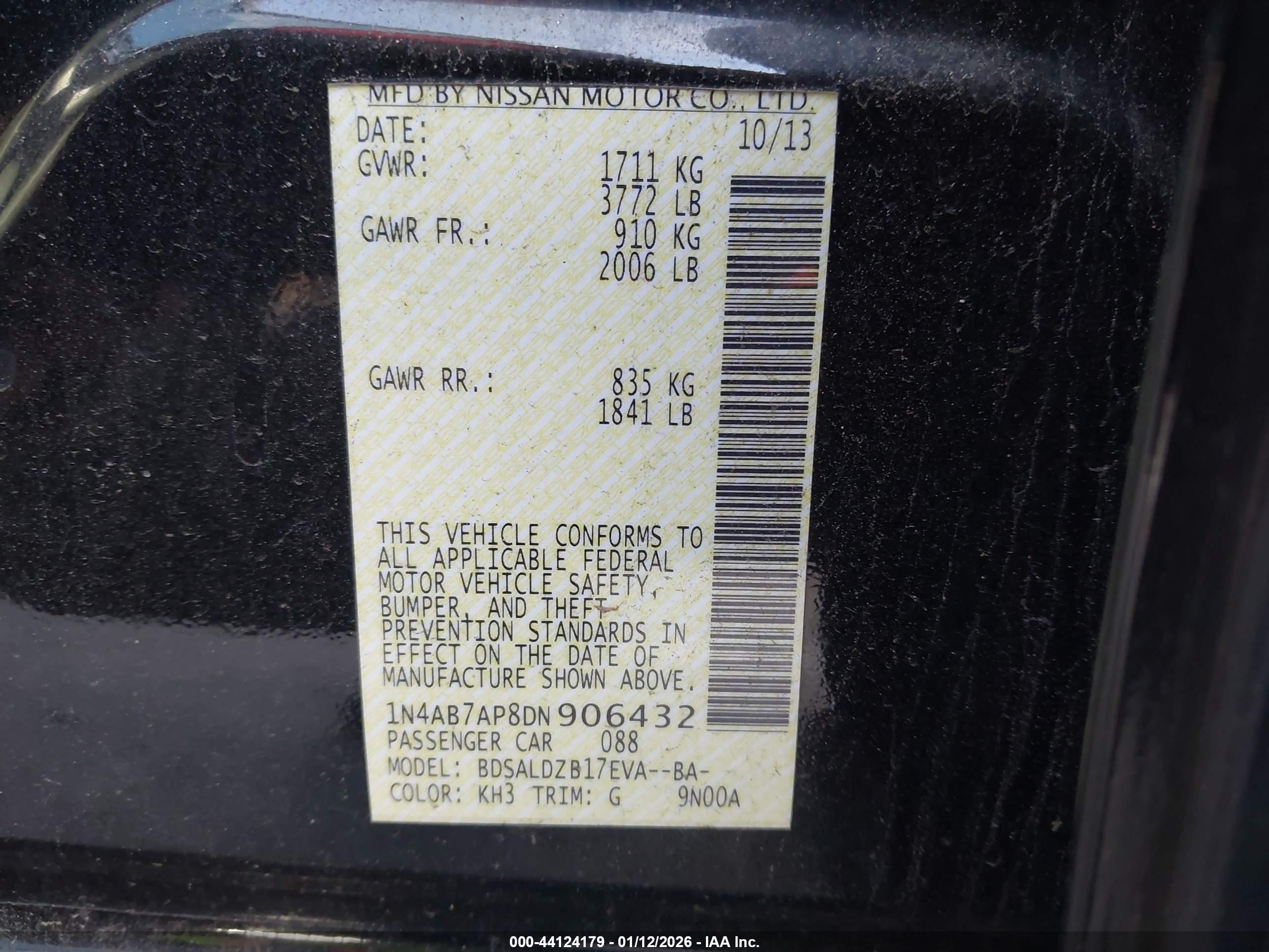 NISSAN SENTRA image 9