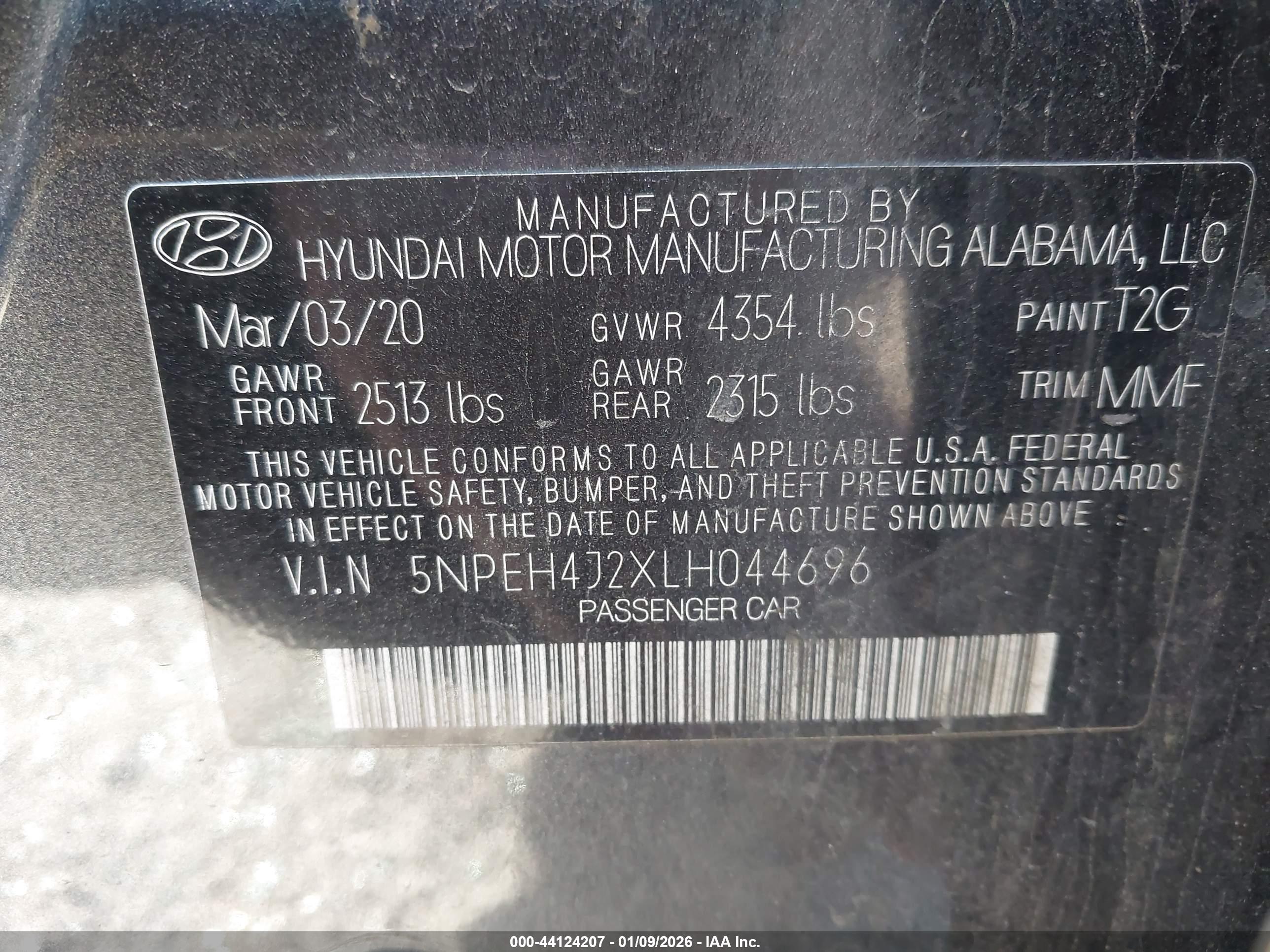 HYUNDAI SONATA image 9