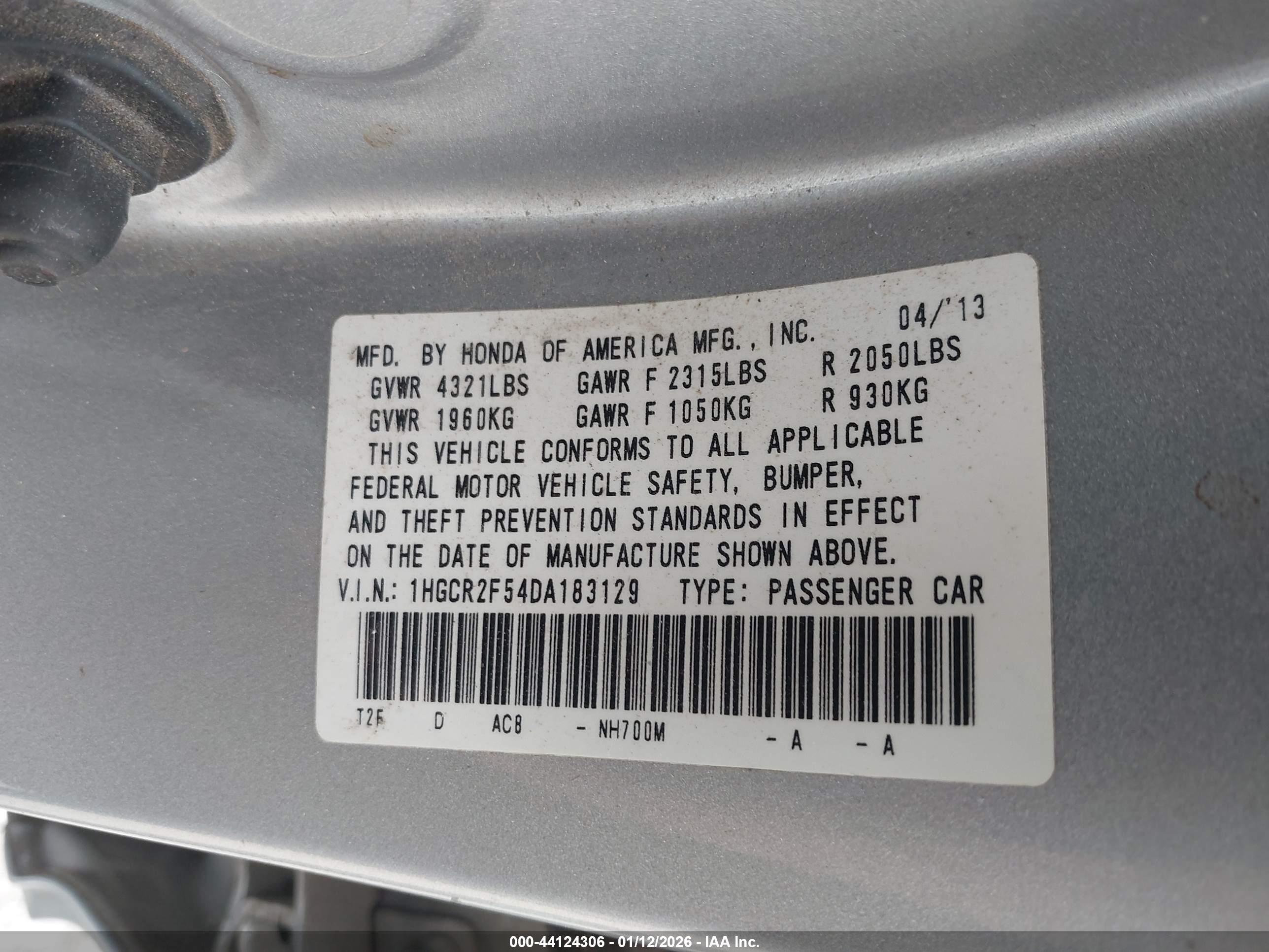 HONDA ACCORD image 9
