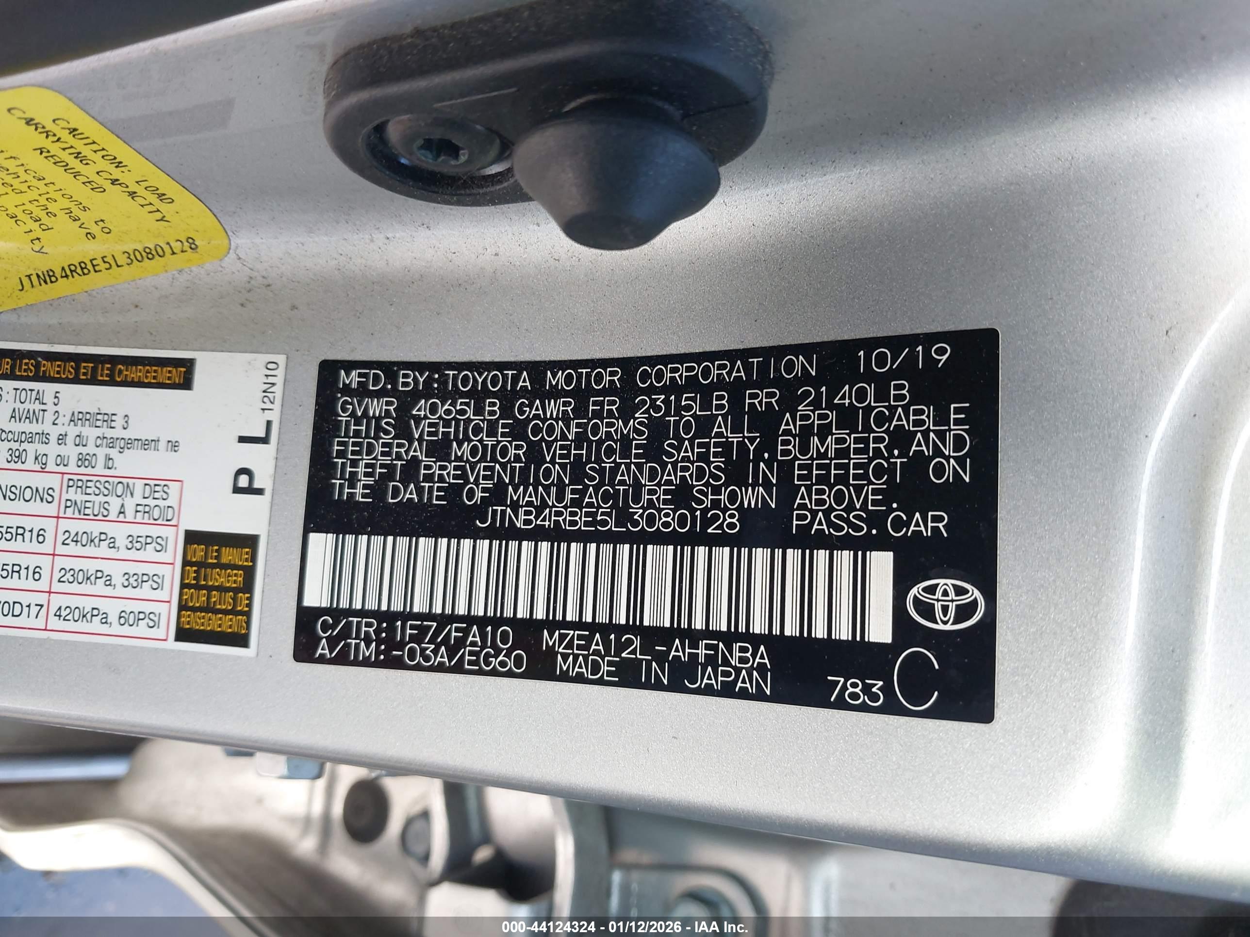 TOYOTA COROLLA image 9