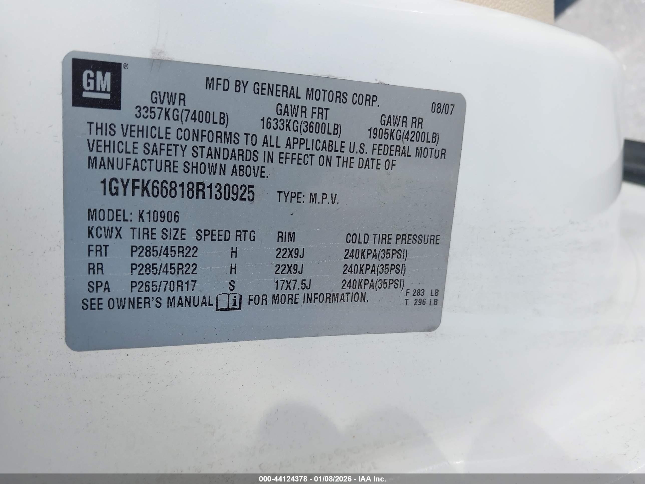CADILLAC ESCALADE image 9