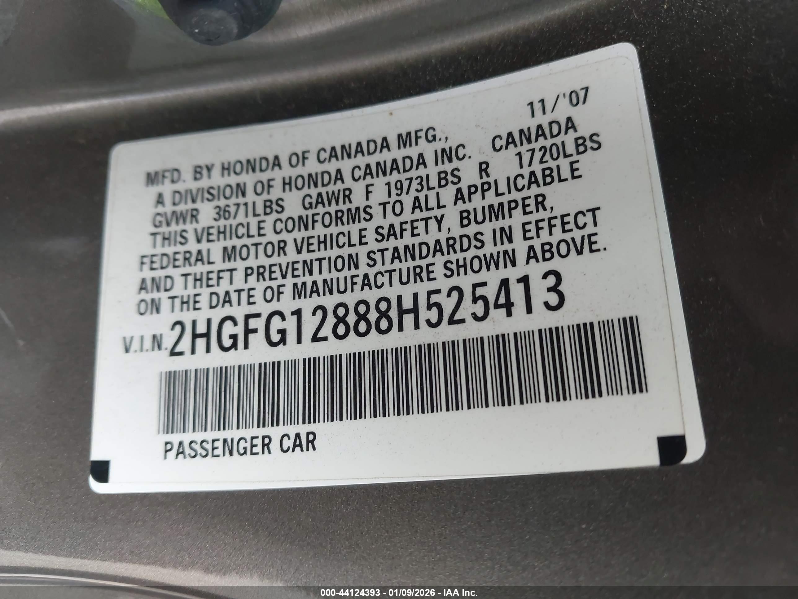 HONDA CIVIC image 9