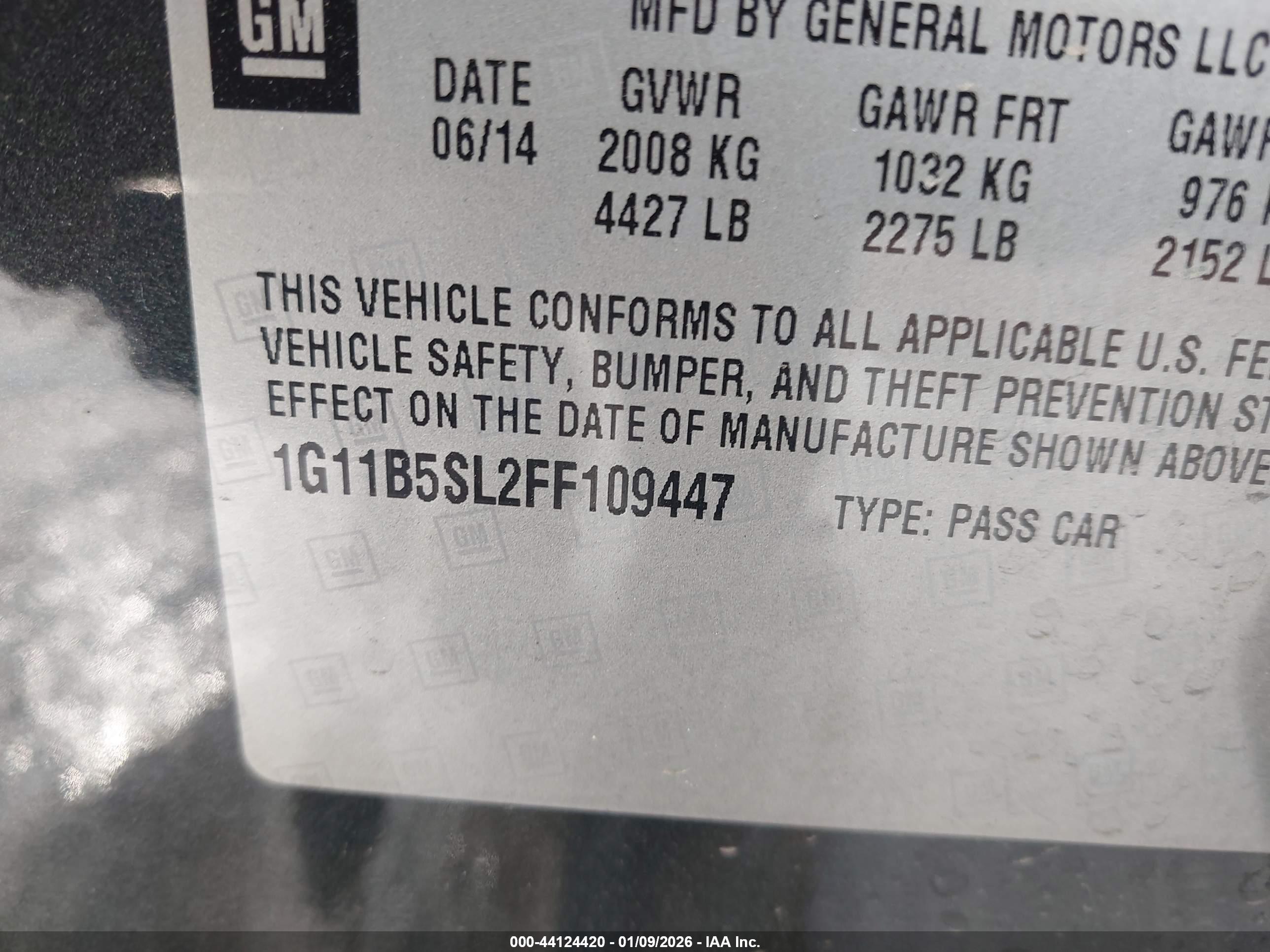 CHEVROLET MALIBU image 9