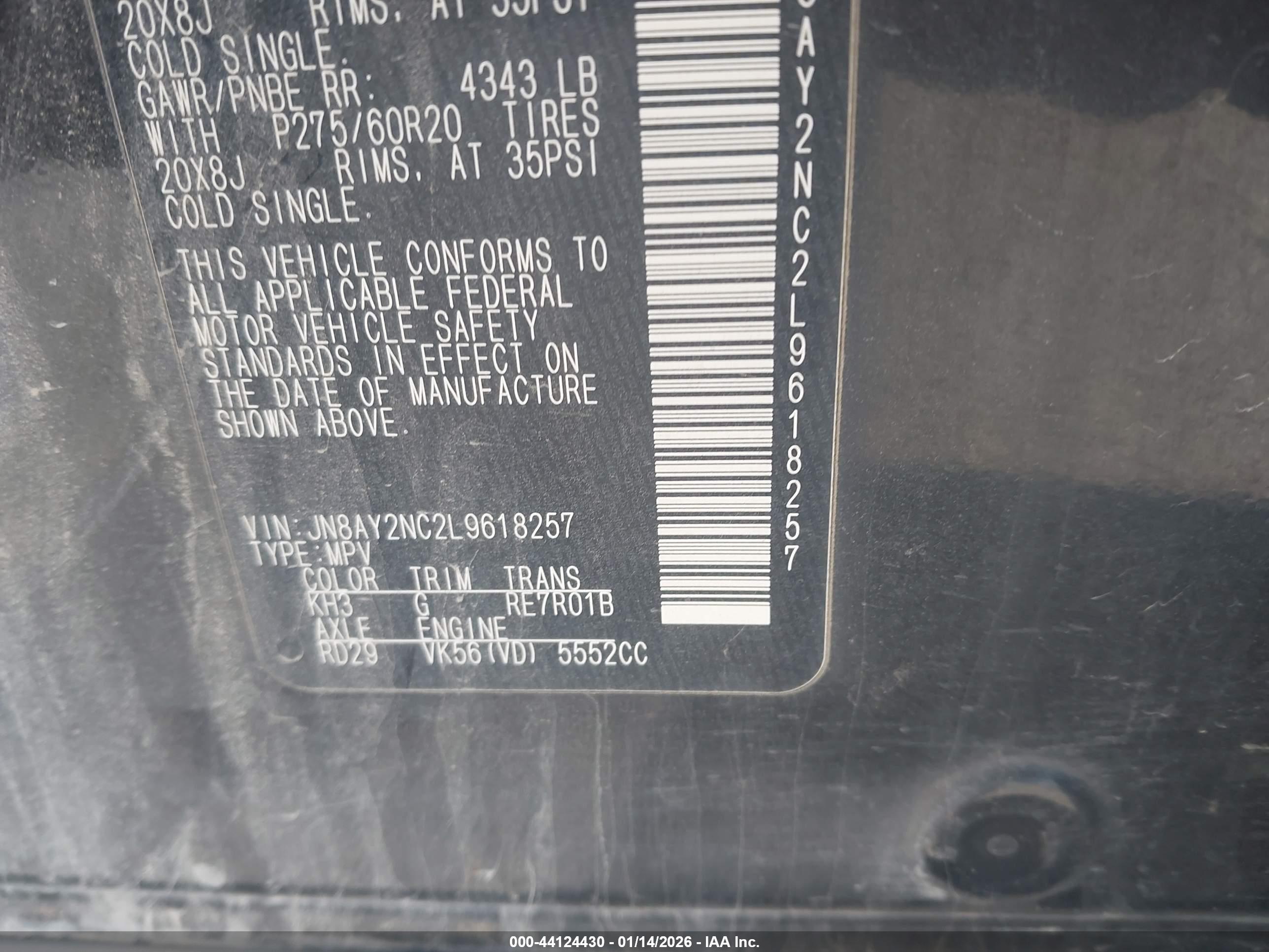 NISSAN ARMADA image 9
