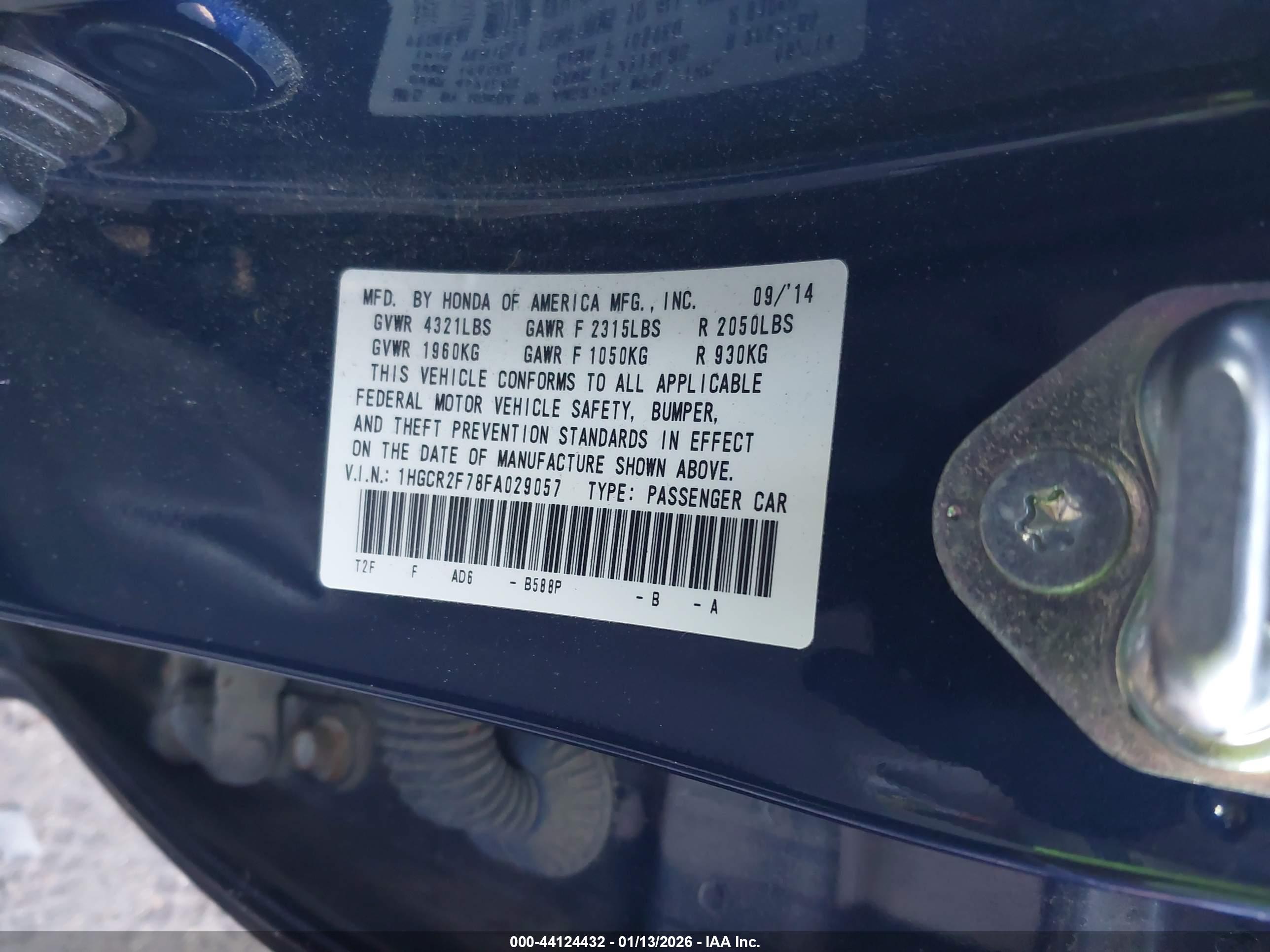 HONDA ACCORD image 9