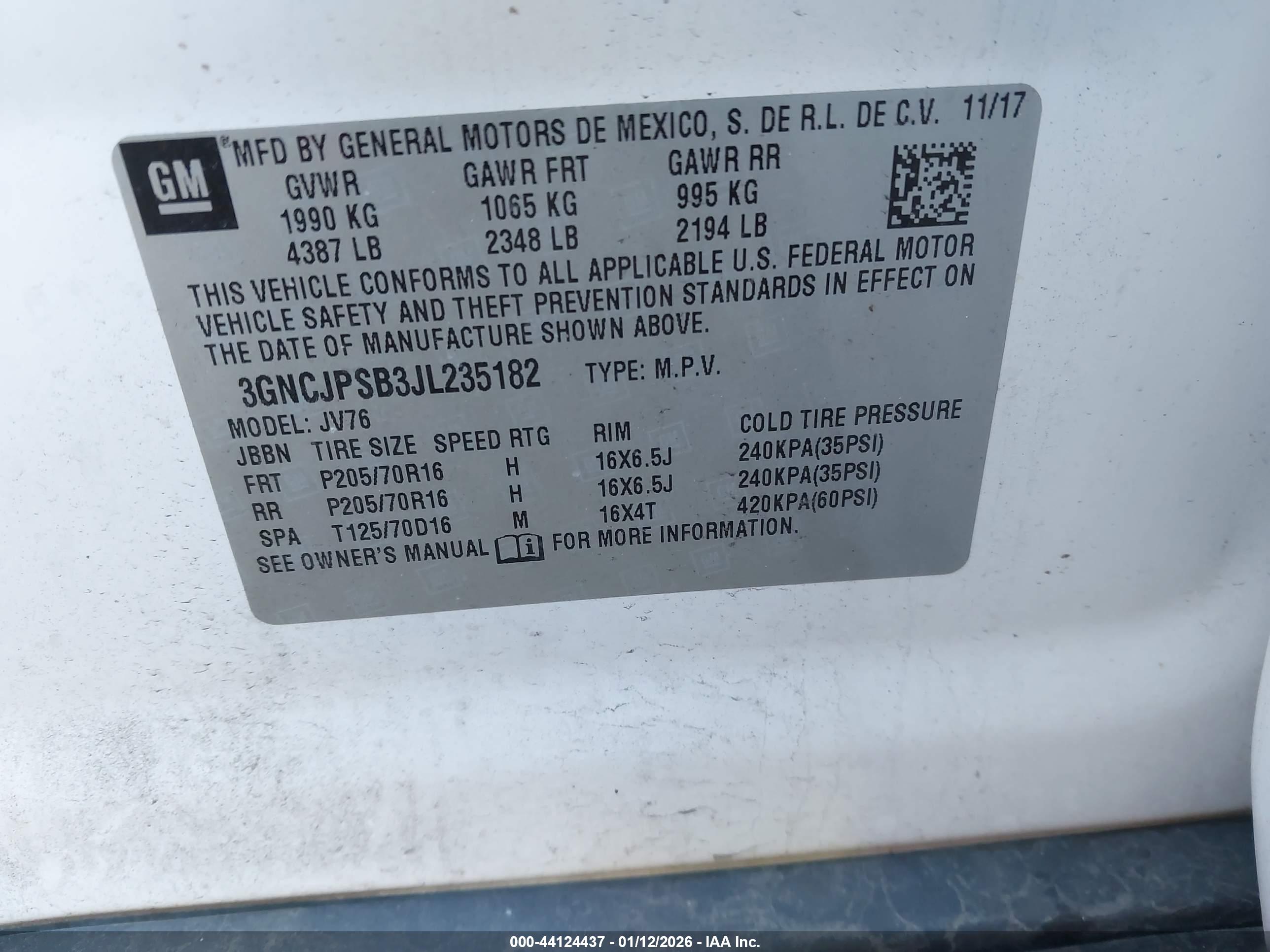 CHEVROLET TRAX image 9