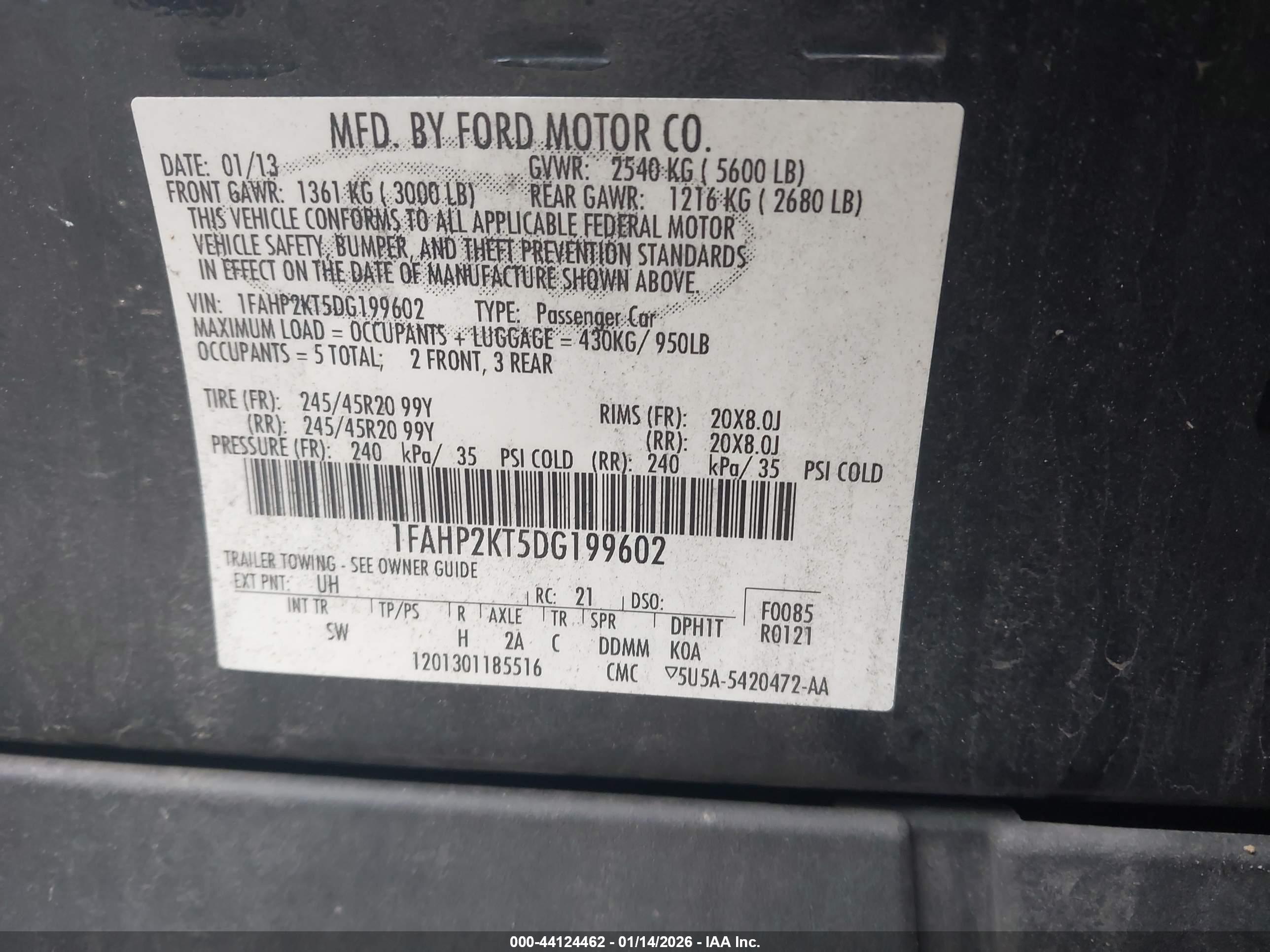FORD TAURUS image 9