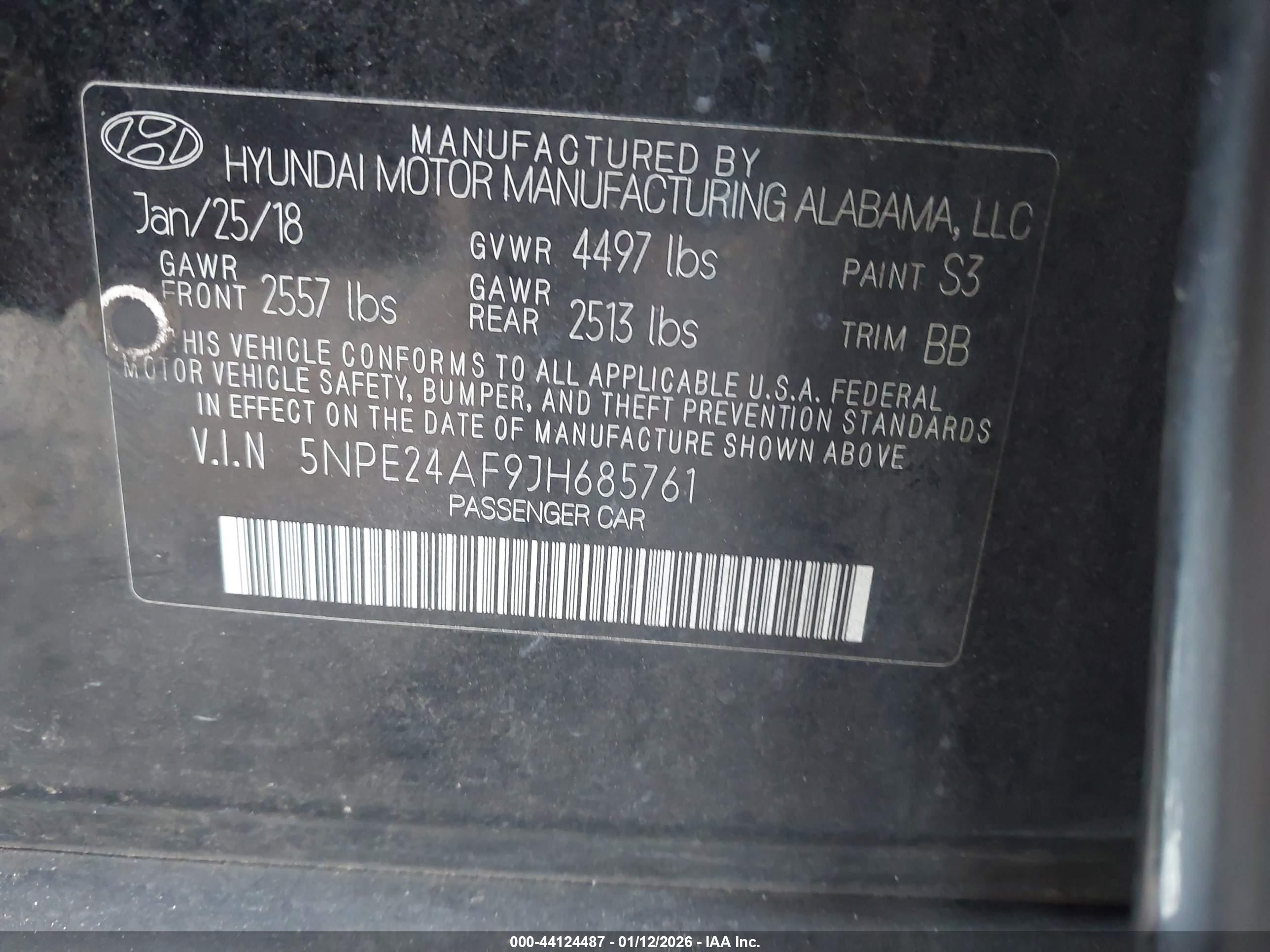 HYUNDAI SONATA image 9