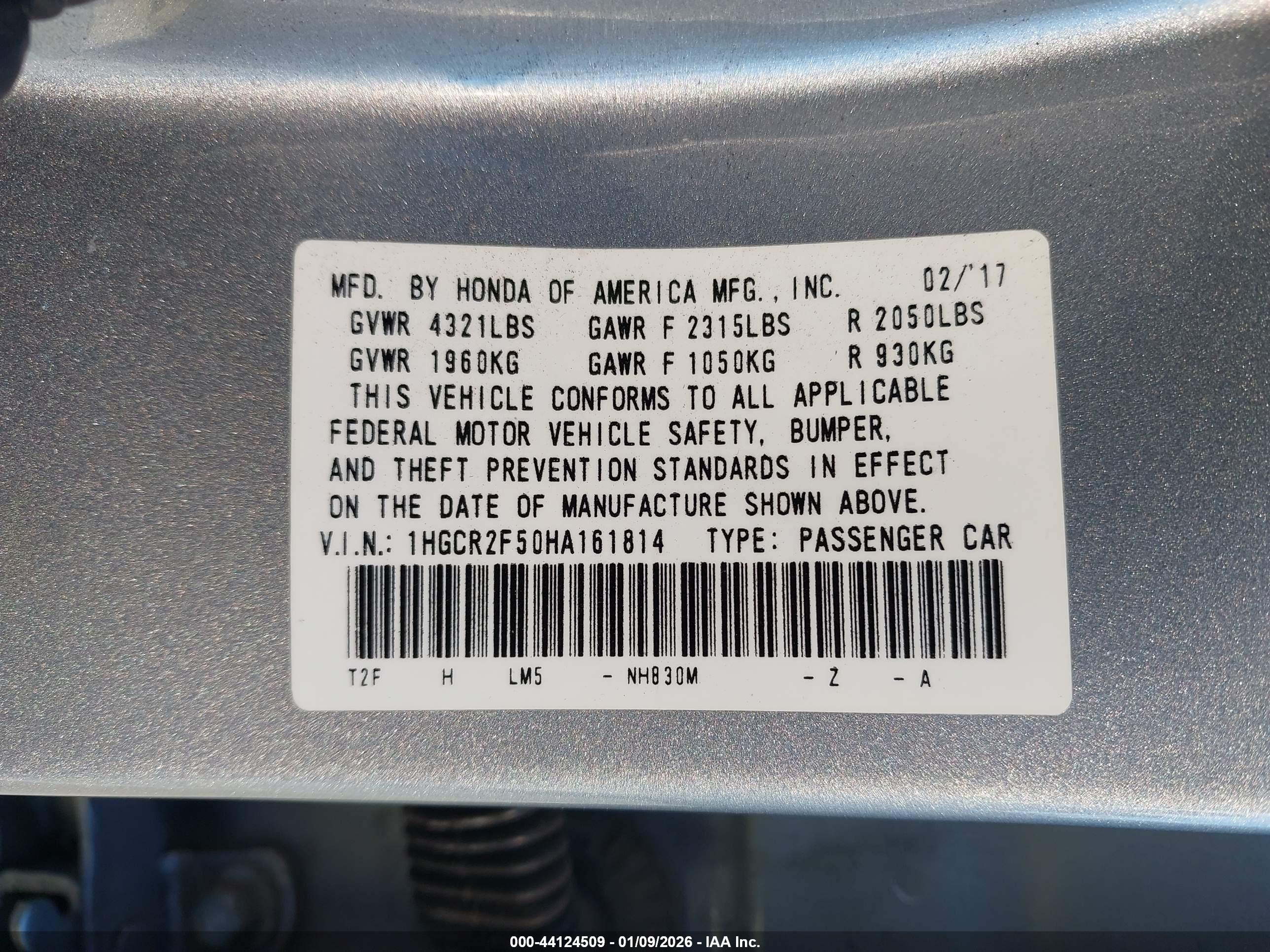 HONDA ACCORD image 9