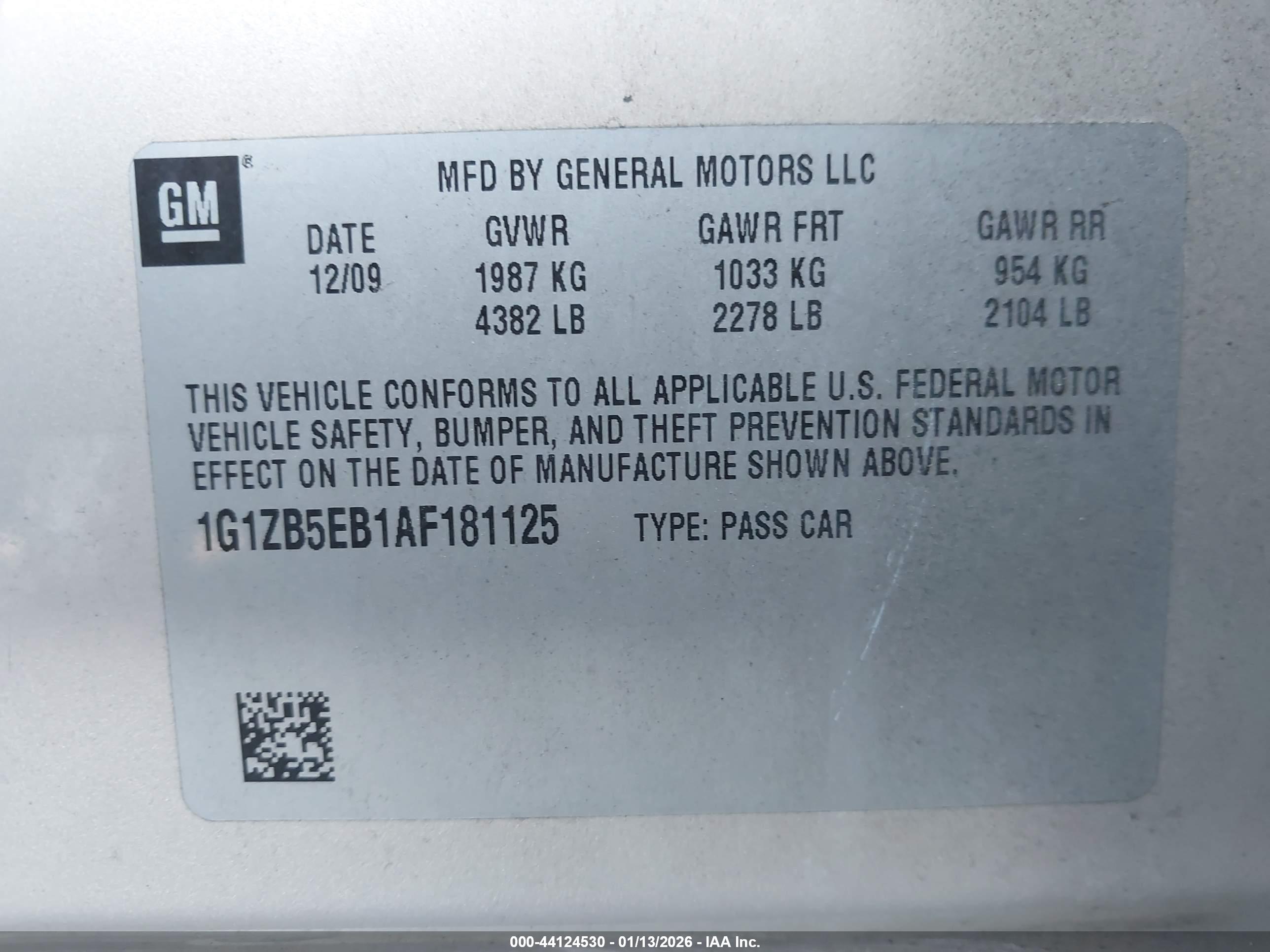 CHEVROLET MALIBU image 9