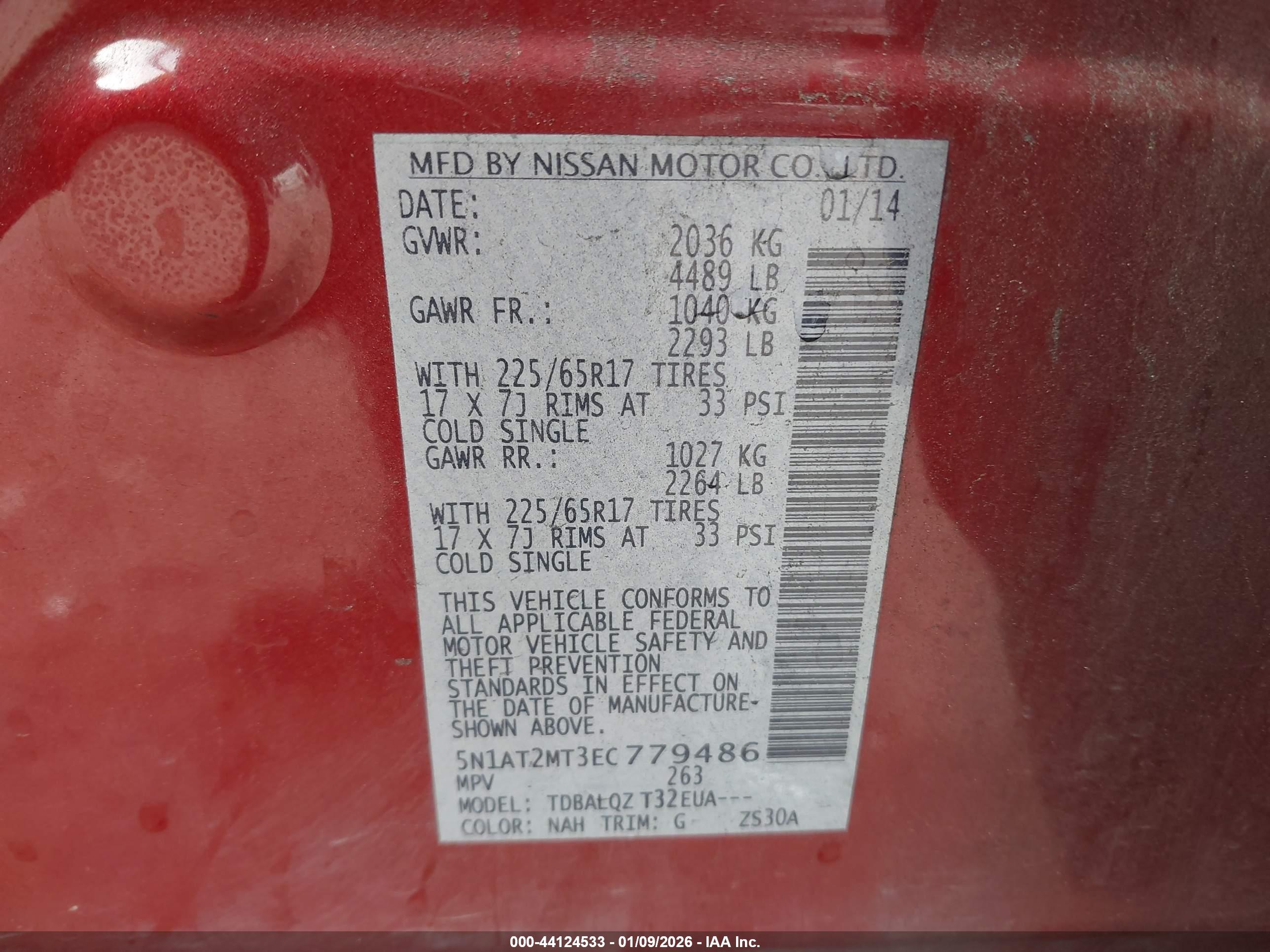NISSAN ROGUE image 9
