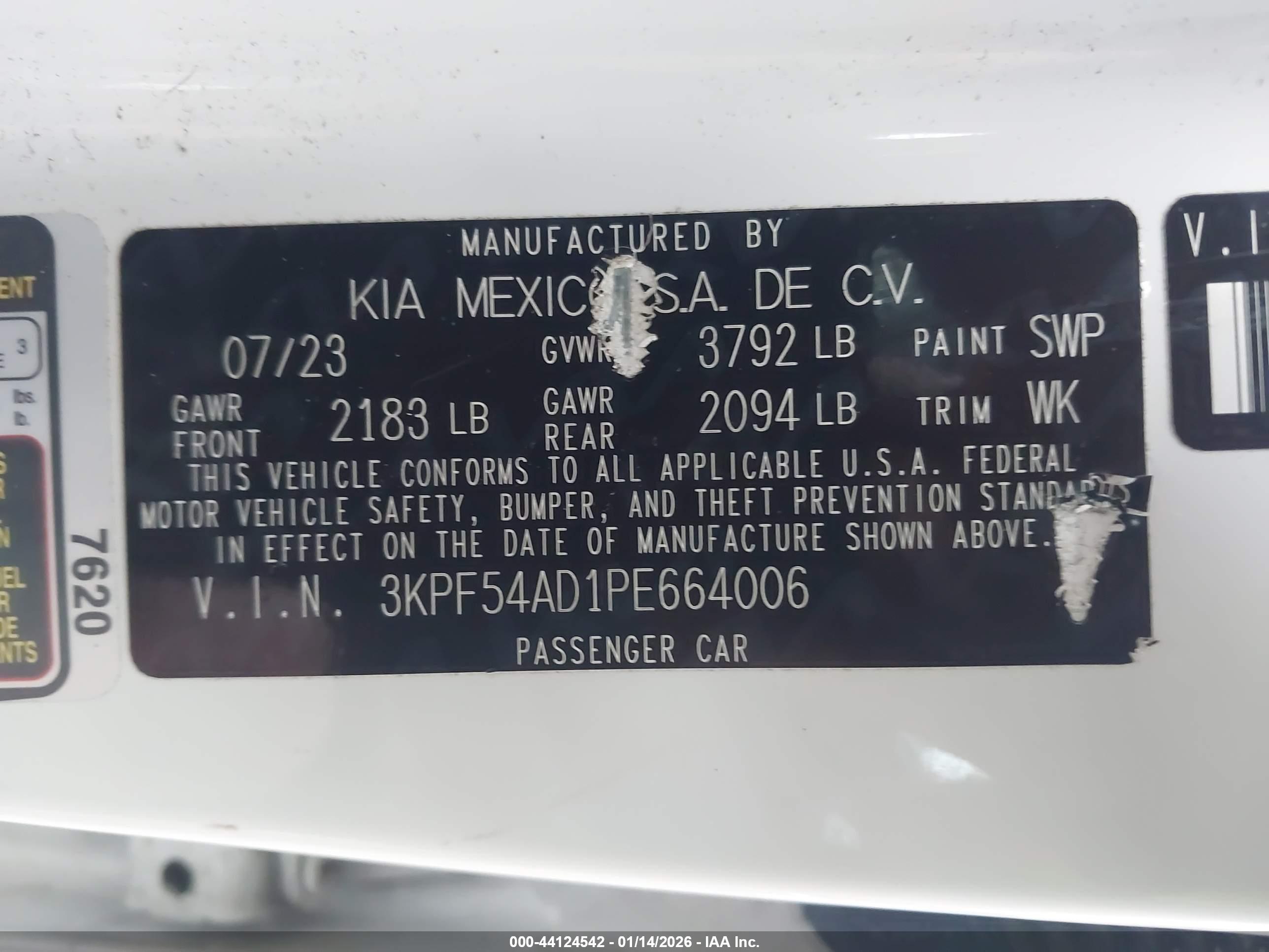 KIA FORTE image 9