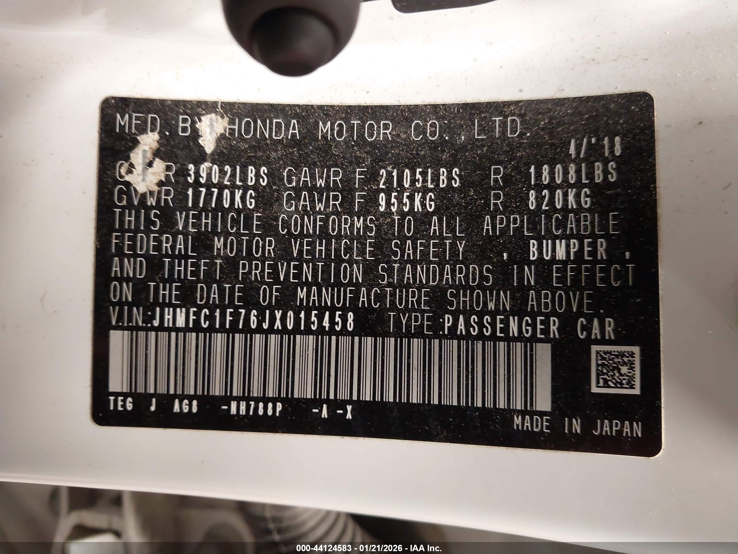 HONDA CIVIC image 9