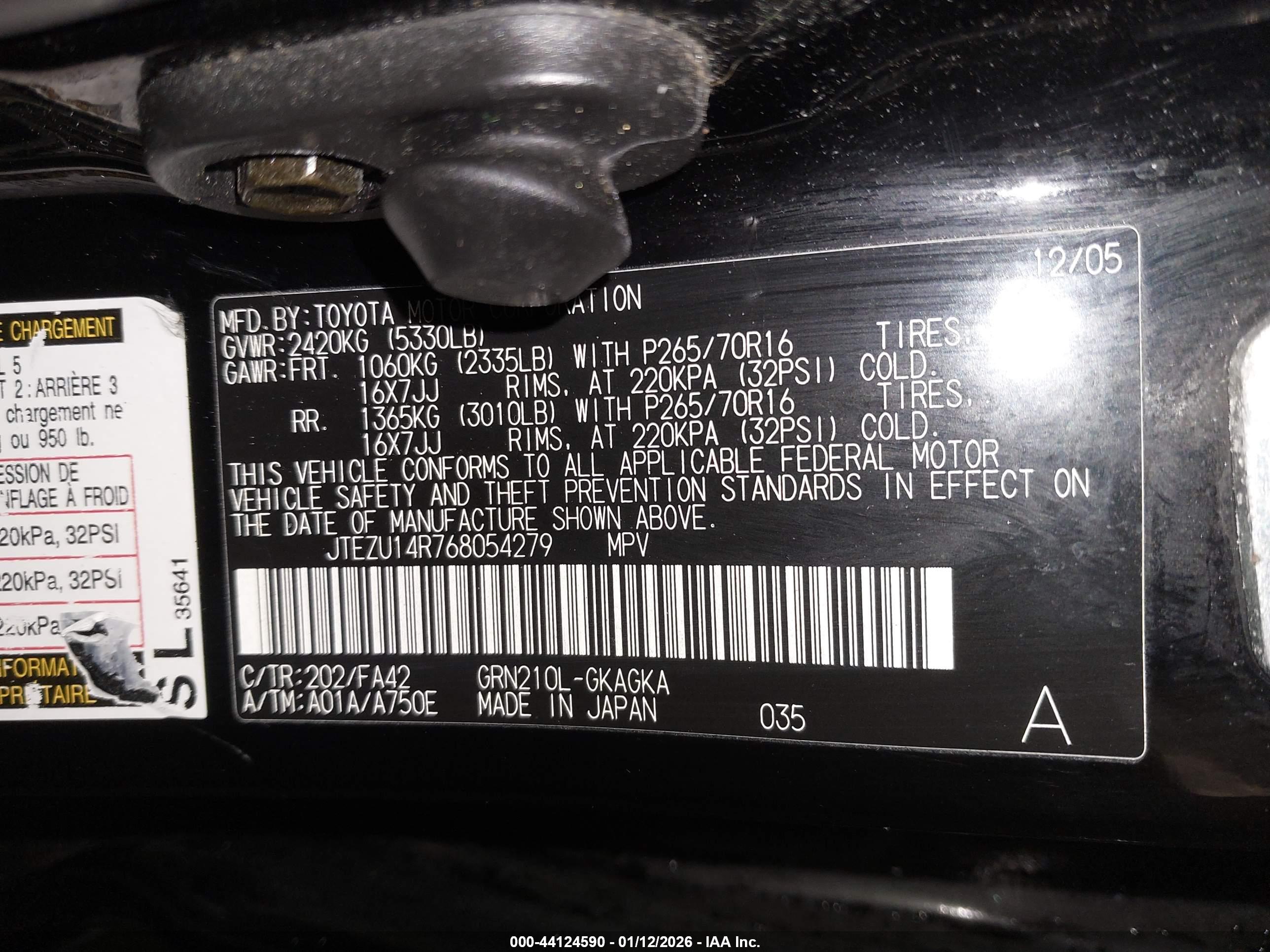 TOYOTA 4RUNNER image 9