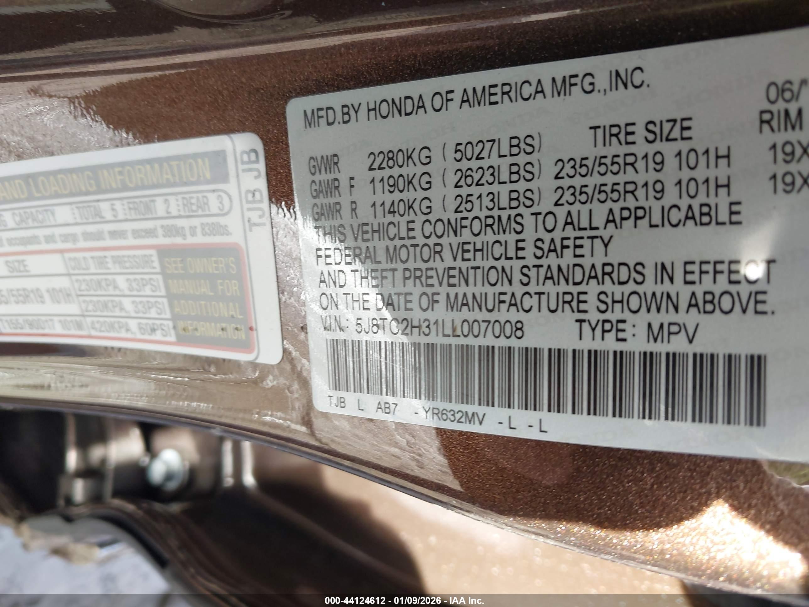 ACURA RDX image 9