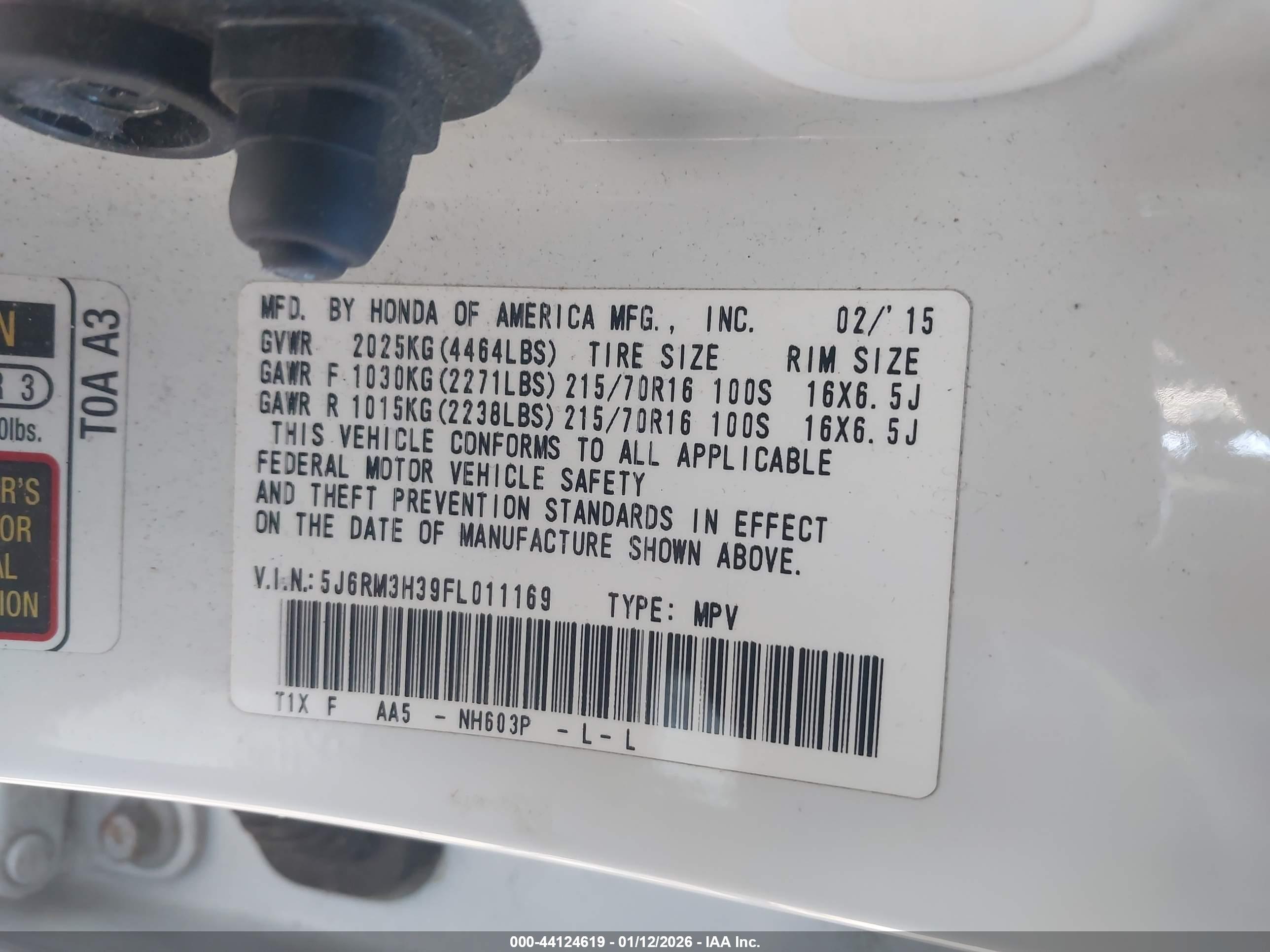 HONDA CR-V image 9