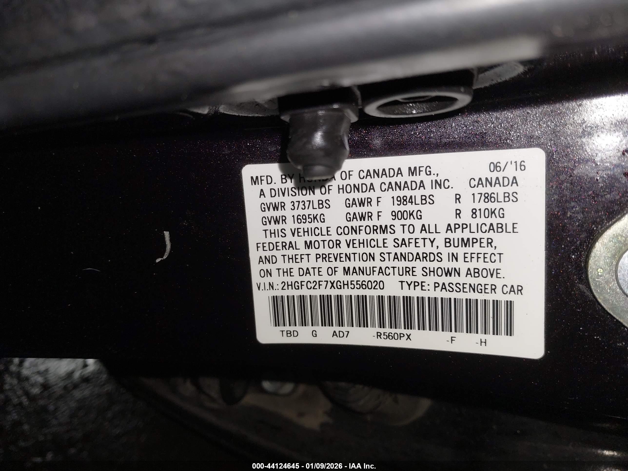 HONDA CIVIC image 9
