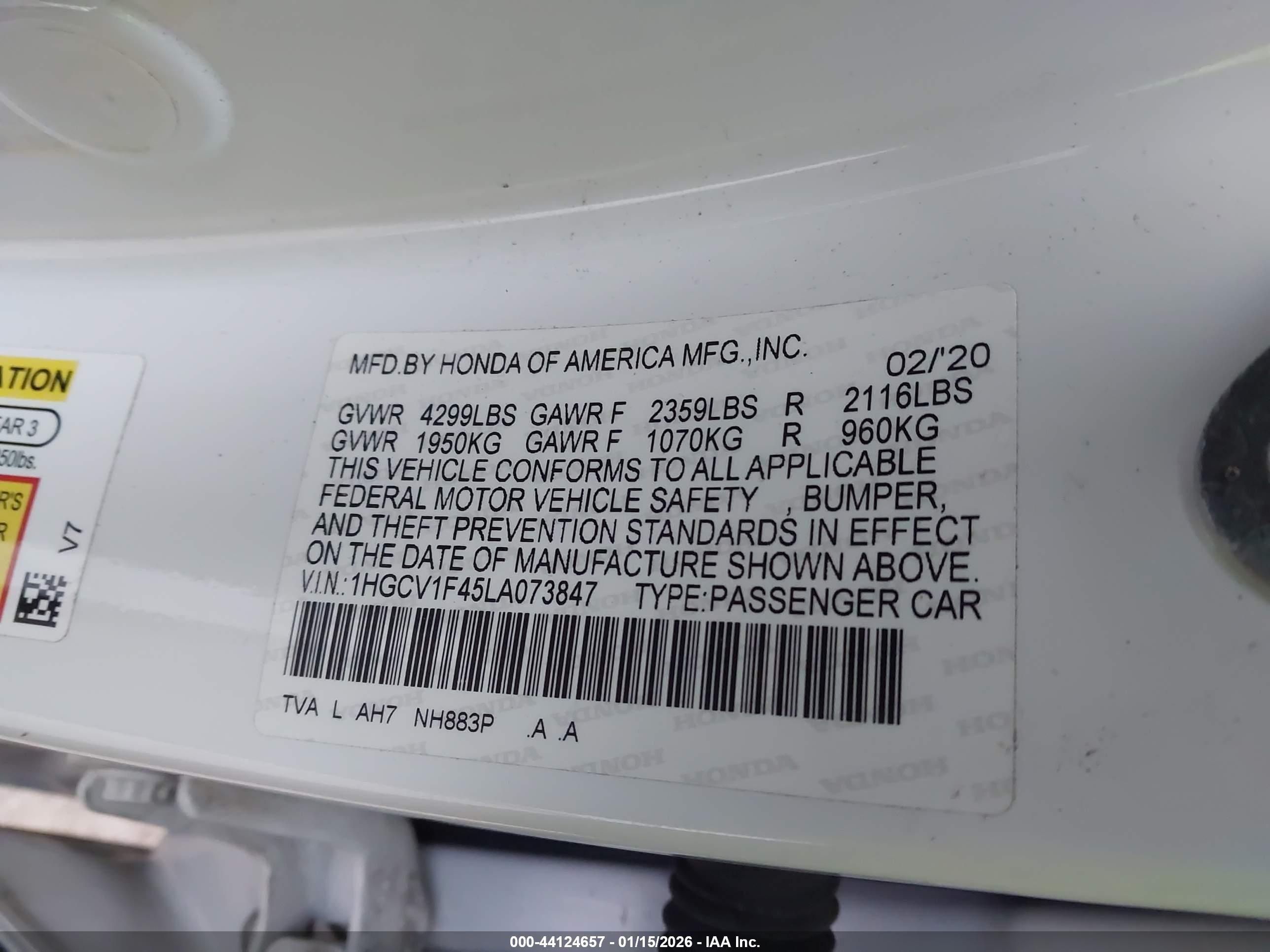 HONDA ACCORD image 9