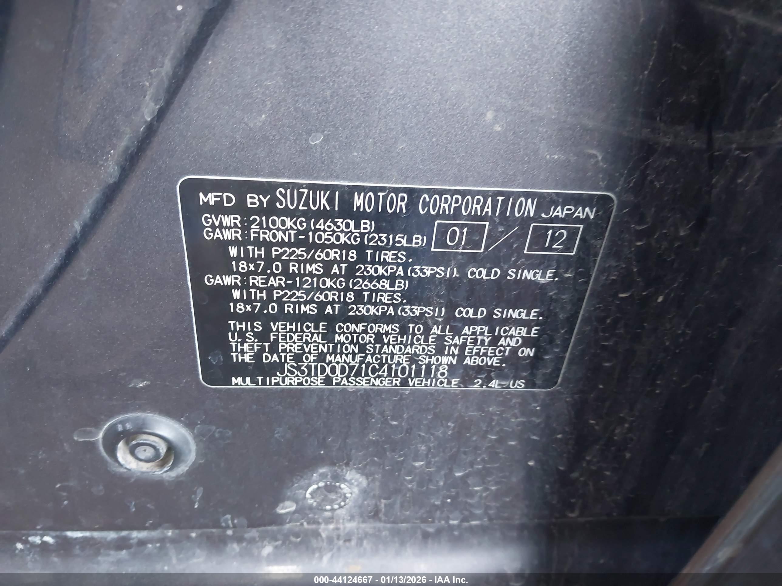 SUZUKI GRAND image 9