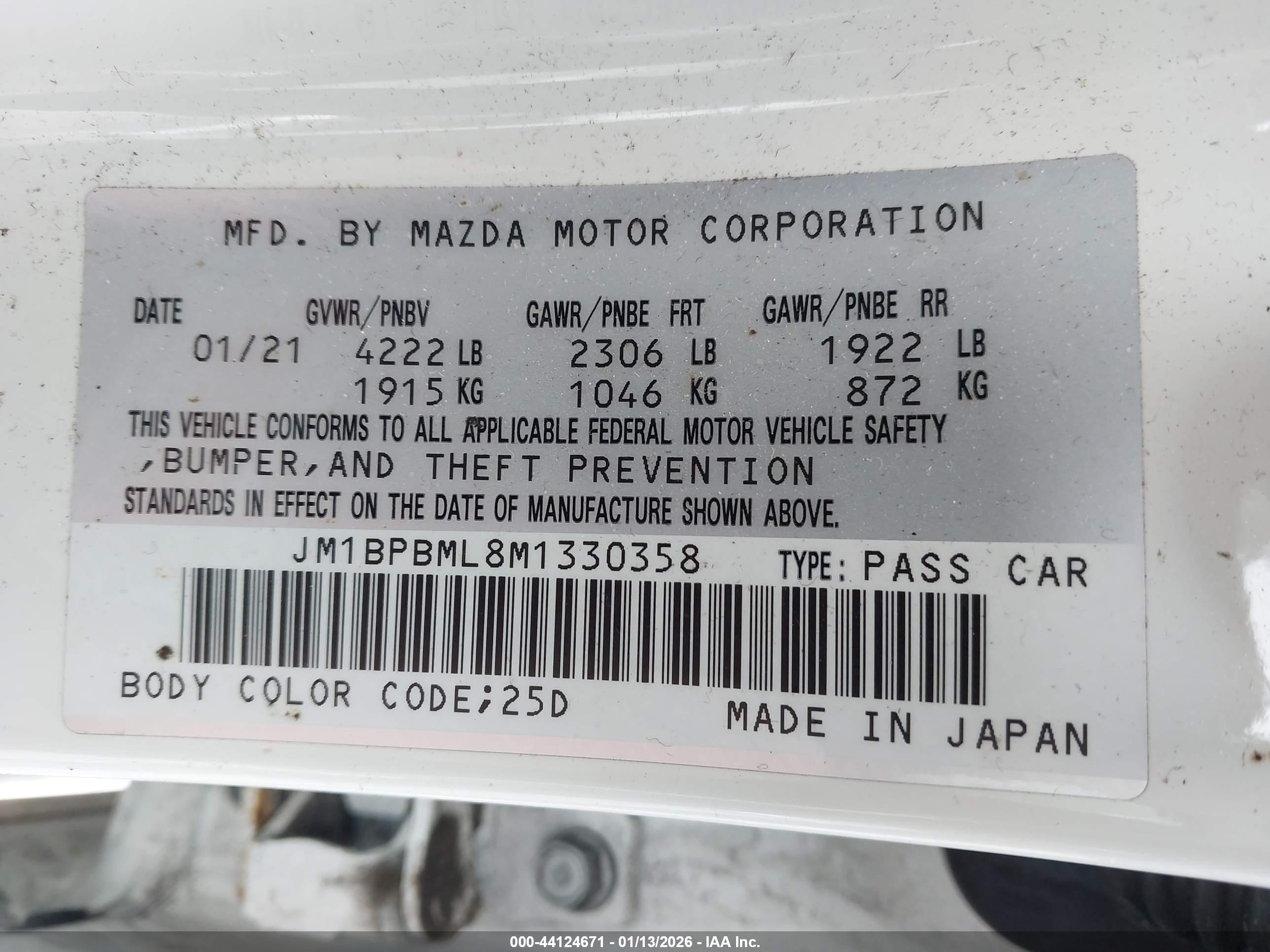 MAZDA MAZDA3 image 9