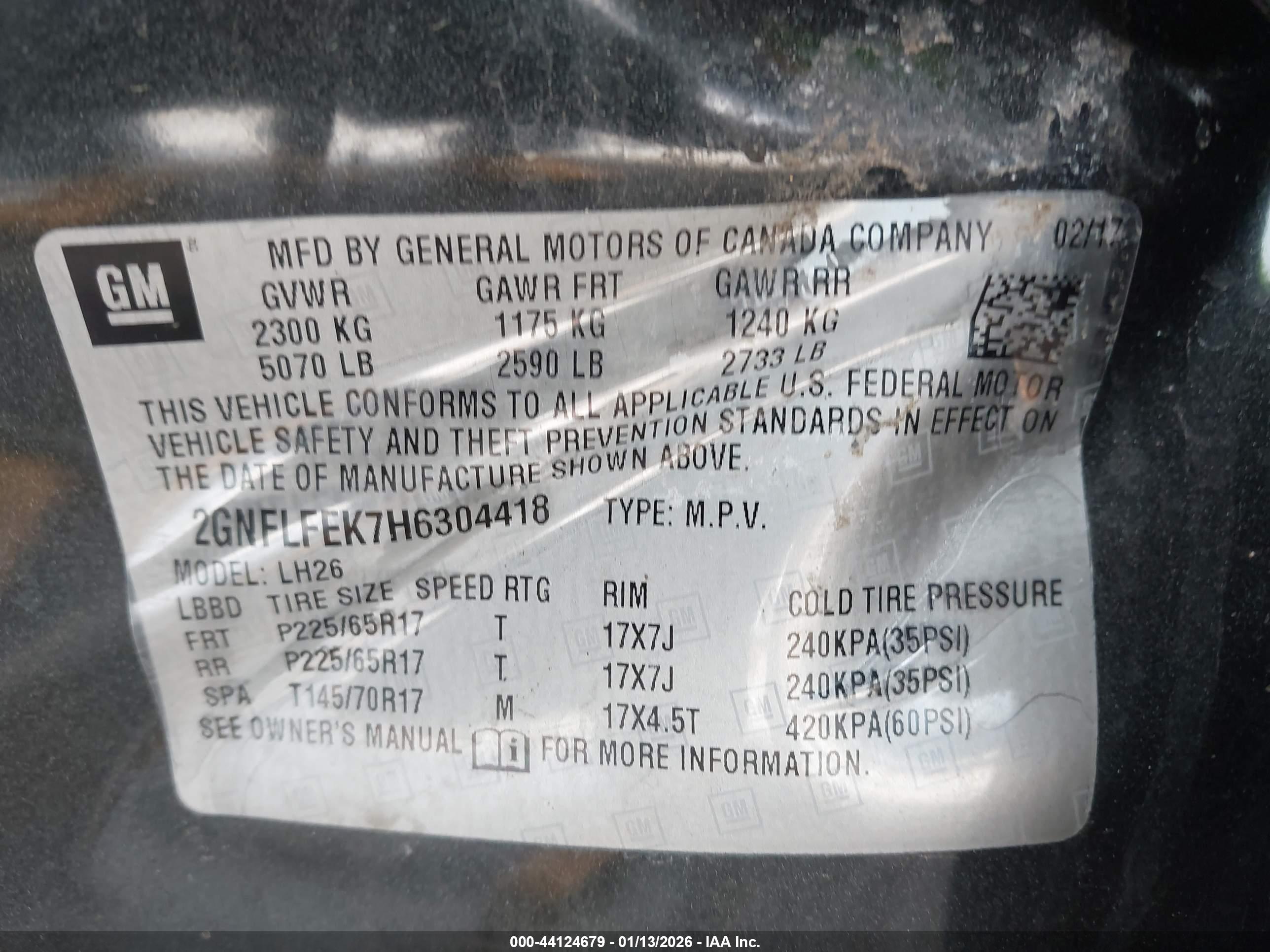 CHEVROLET EQUINOX image 9
