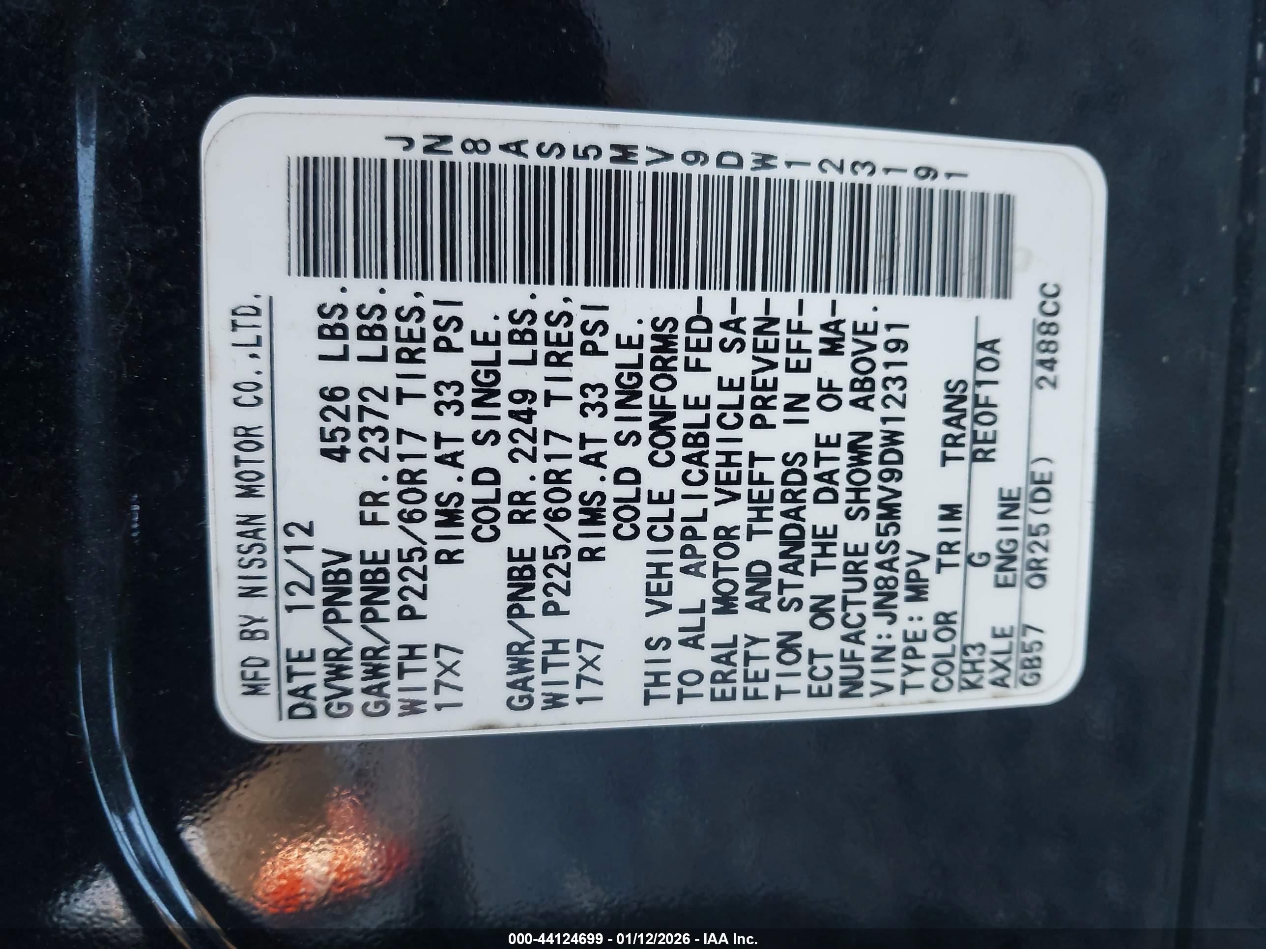 NISSAN ROGUE image 9