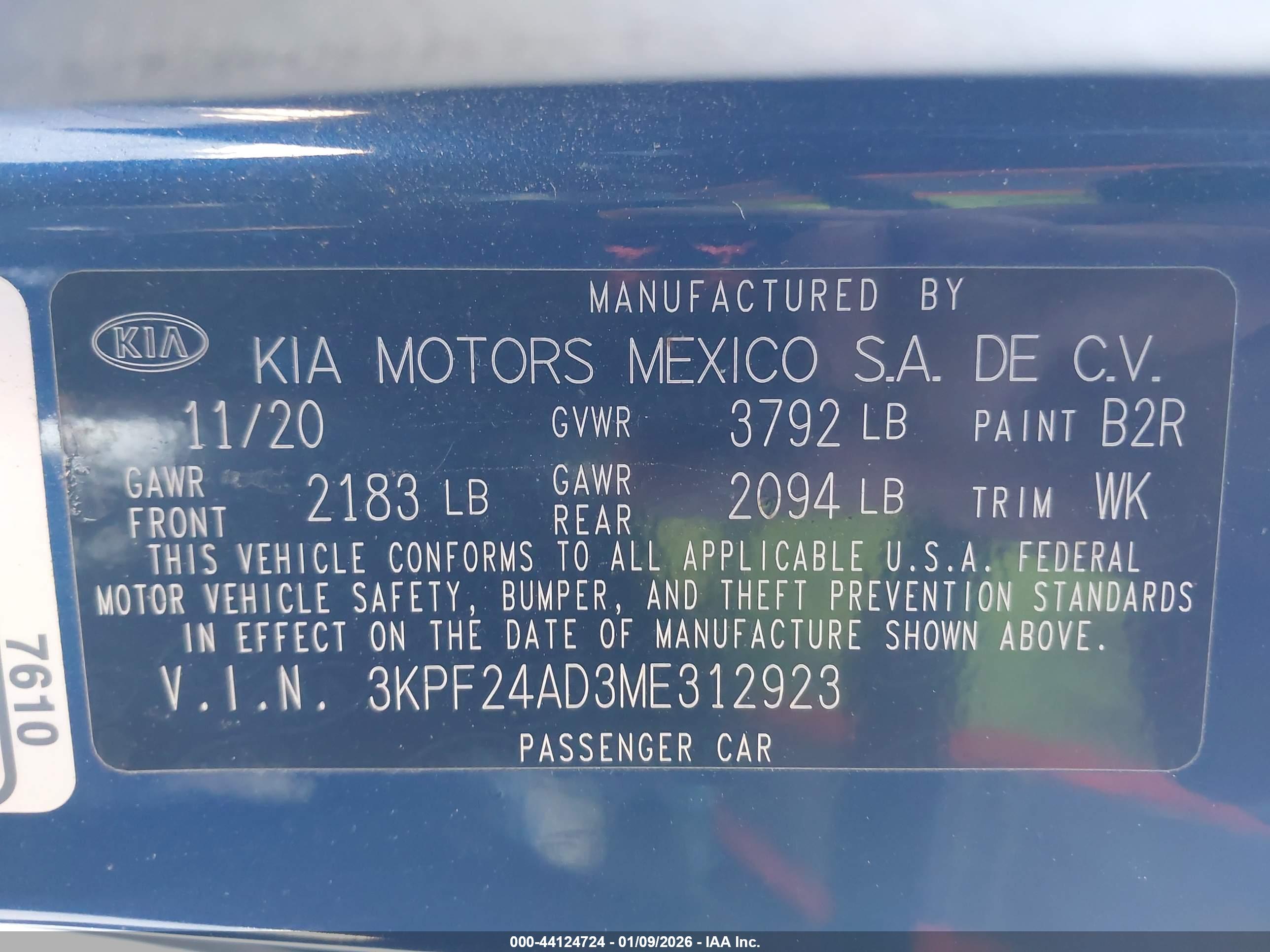 KIA FORTE image 9