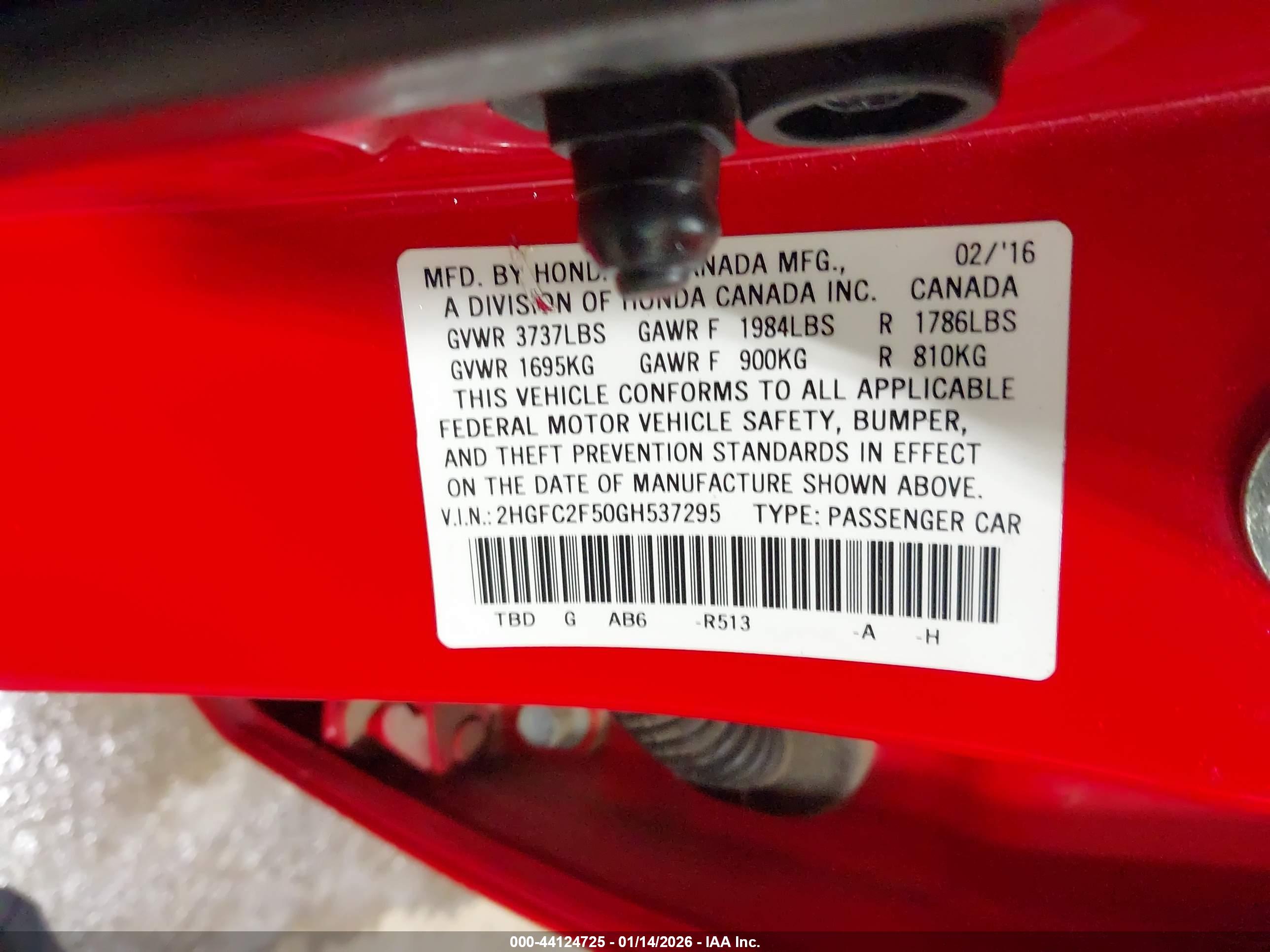 HONDA CIVIC image 9