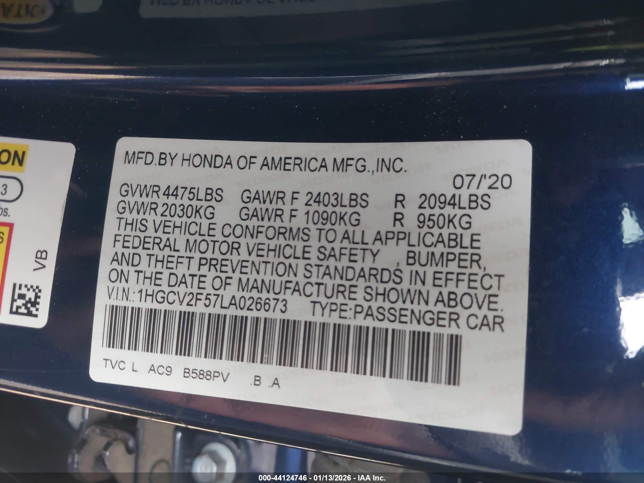 HONDA ACCORD image 9