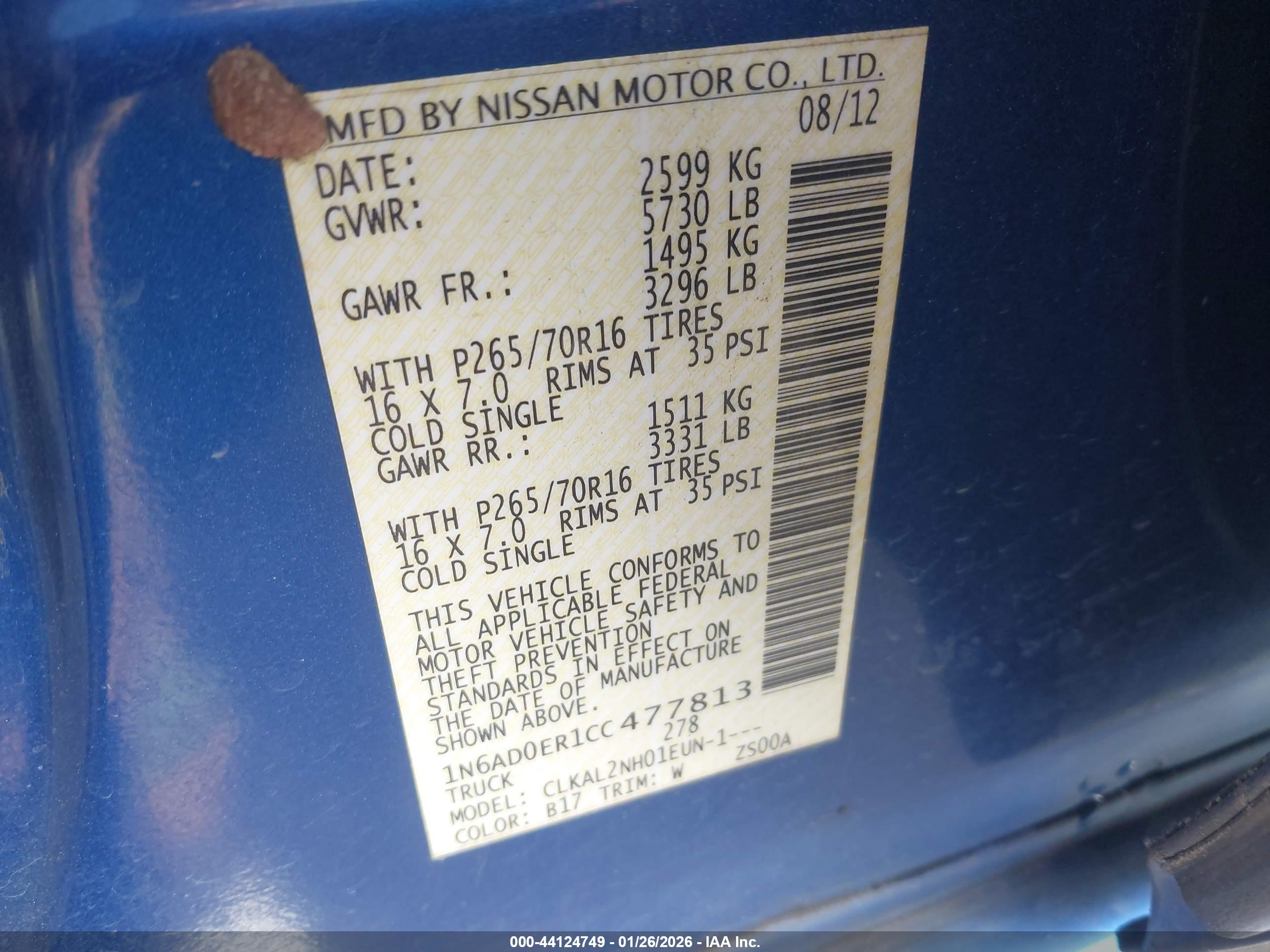 NISSAN FRONTIER image 9