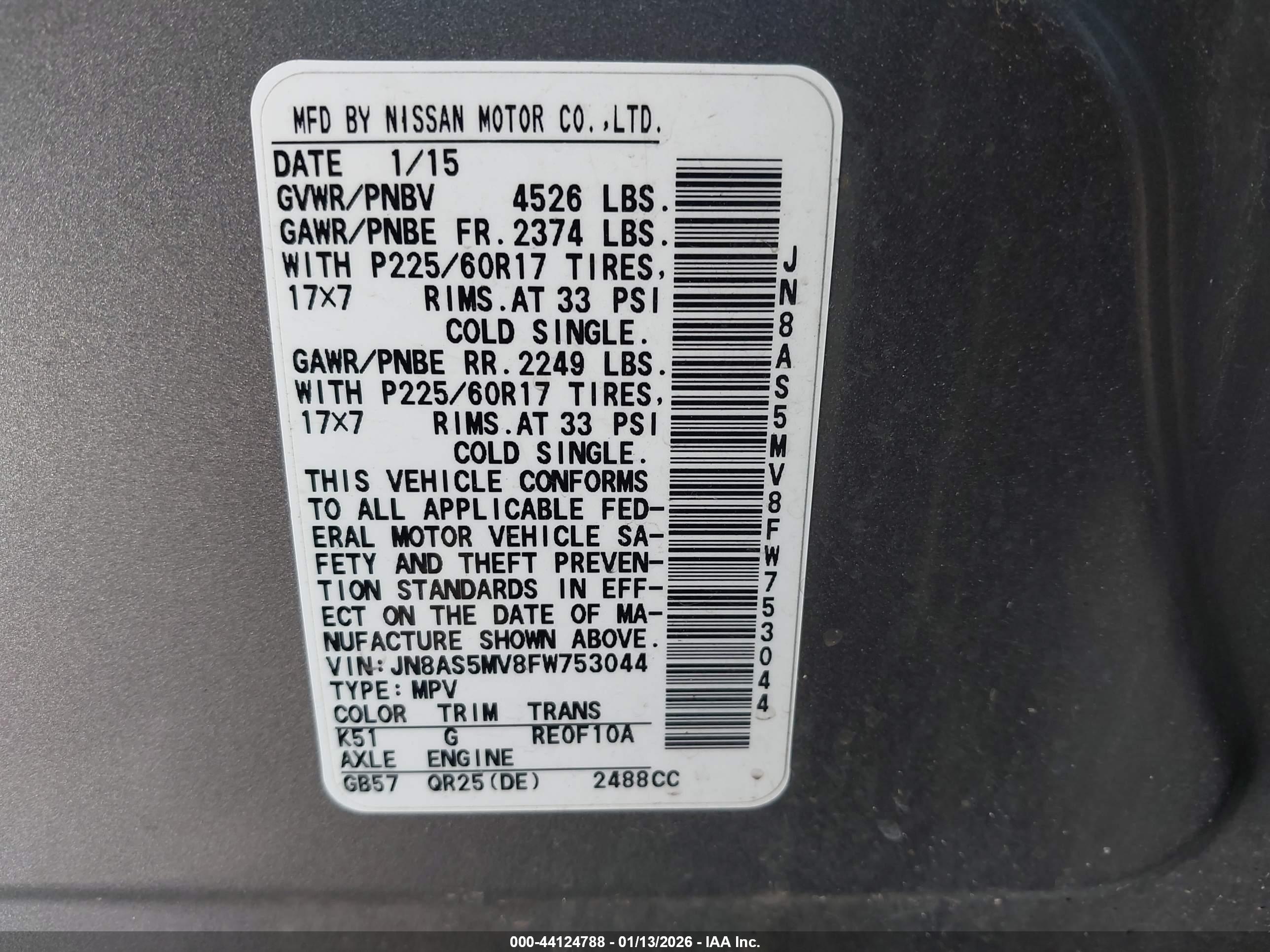 NISSAN ROGUE image 9