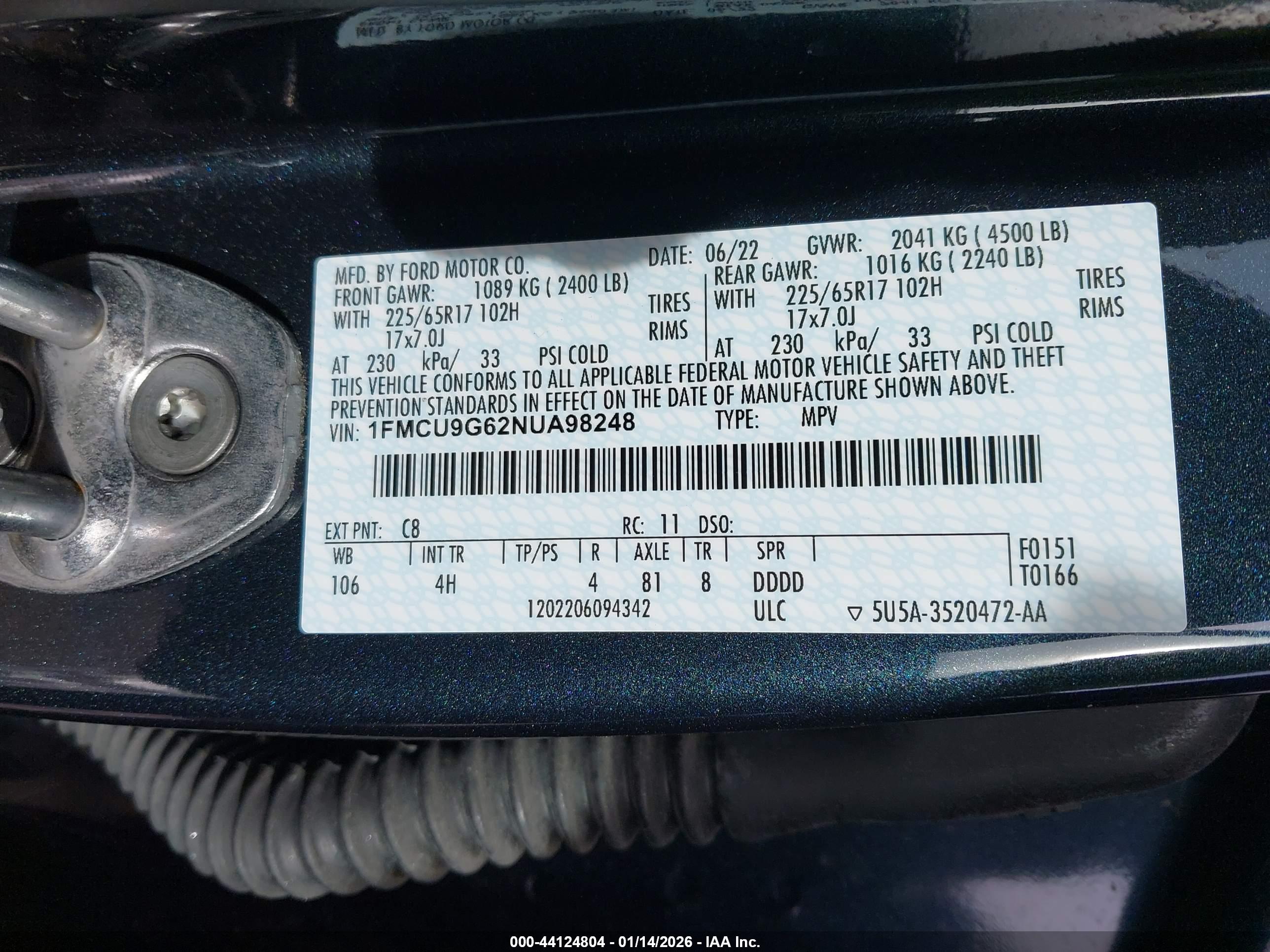 FORD ESCAPE image 9