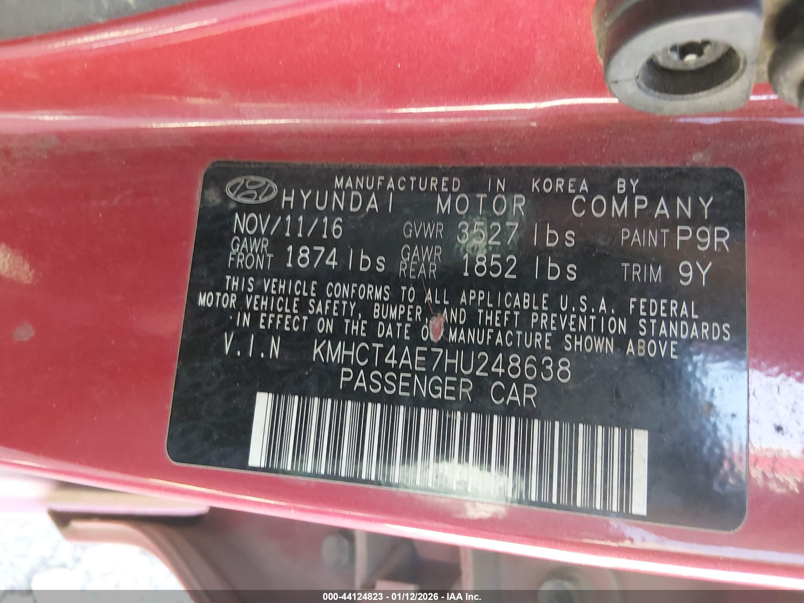 HYUNDAI ACCENT image 9