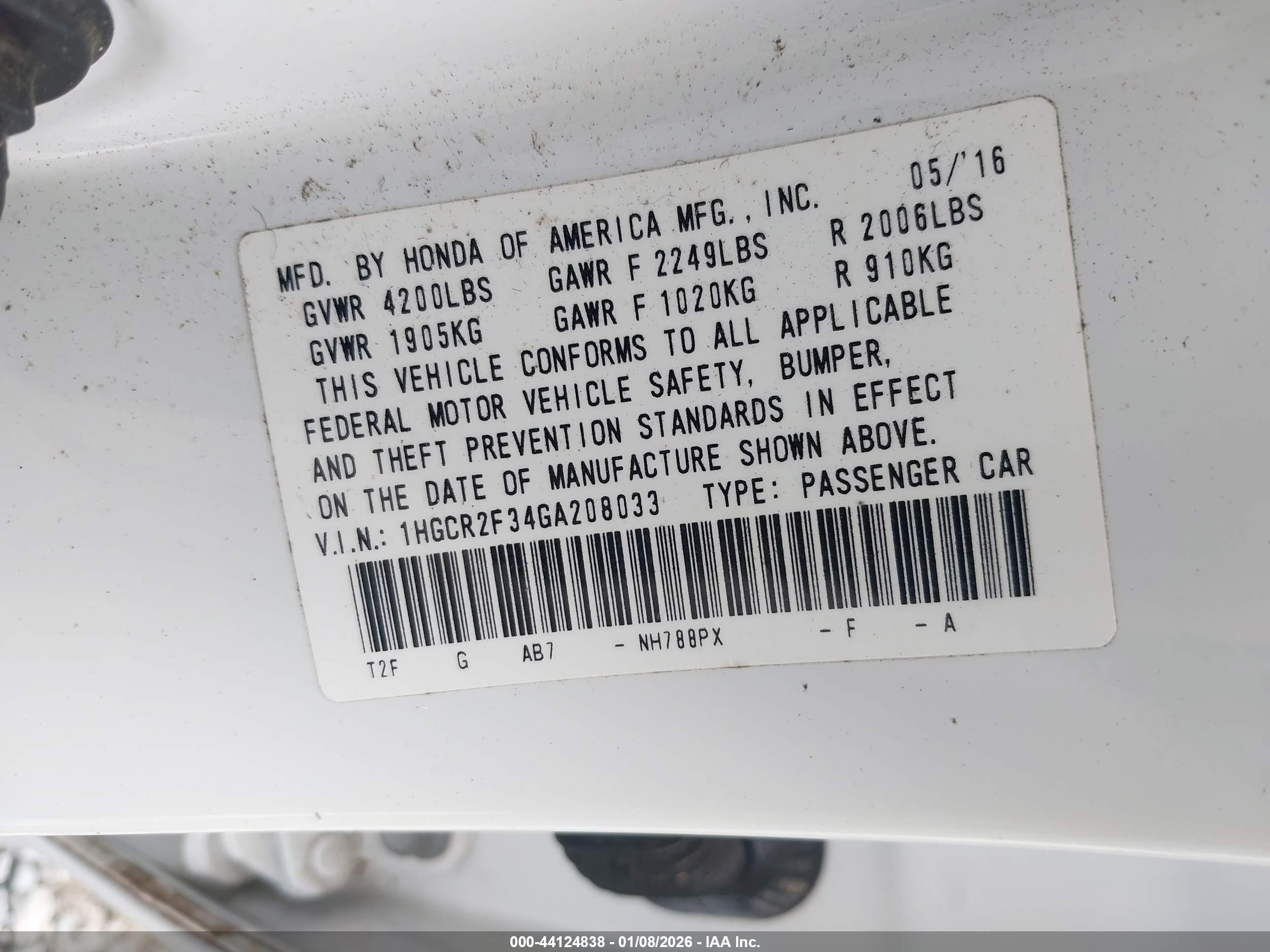 HONDA ACCORD image 9