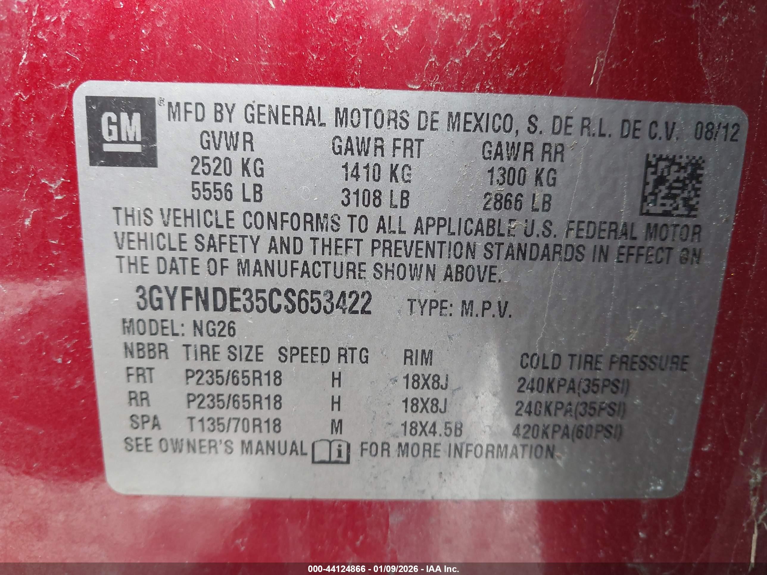 CADILLAC SRX image 9