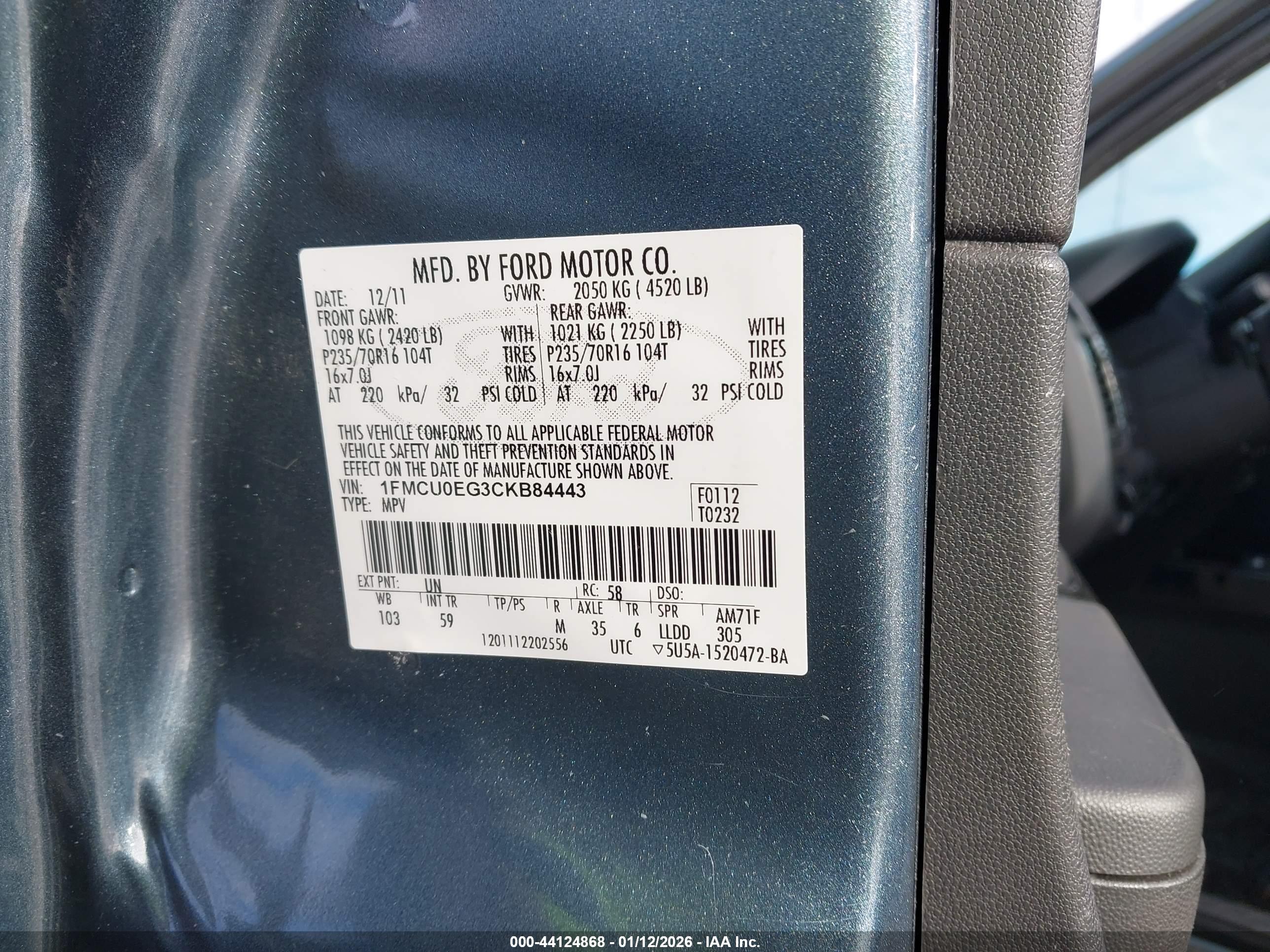 FORD ESCAPE image 9
