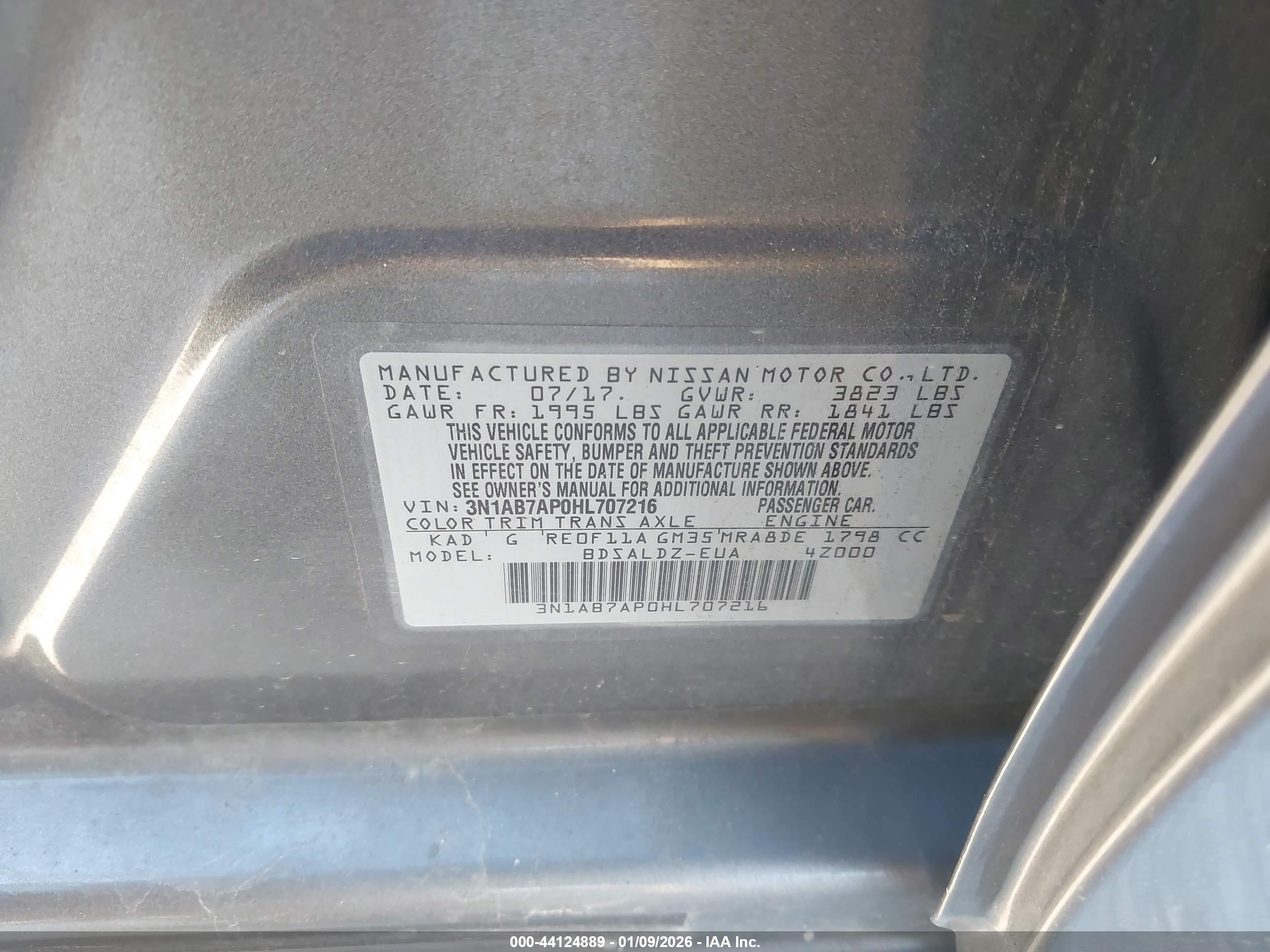 NISSAN SENTRA image 9